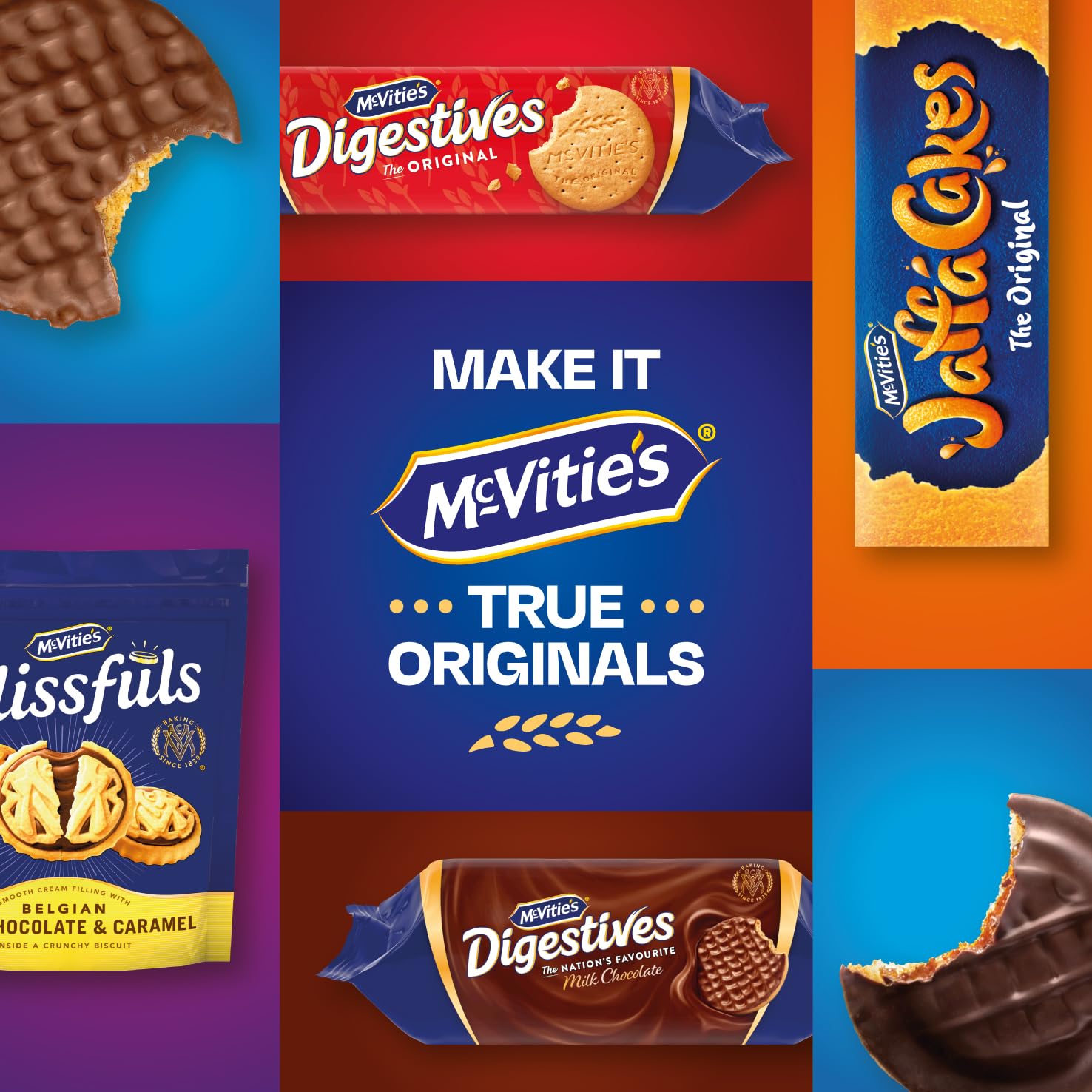 McVitie's Blissfuls Belgian Milk Chocolate & Caramel Biscuits 172g 4