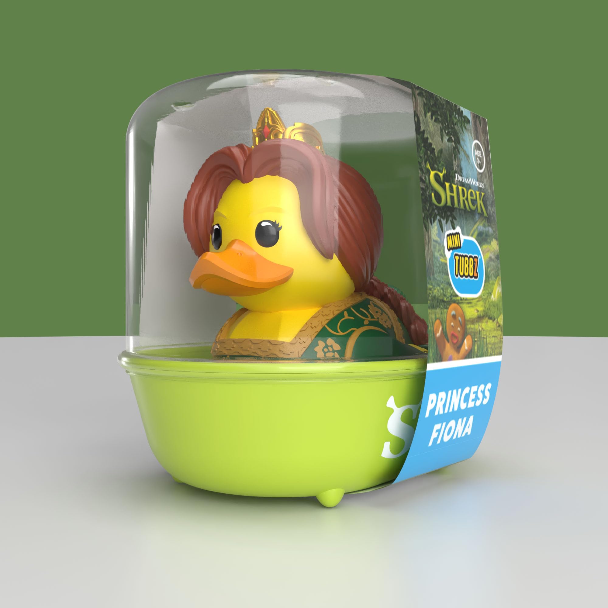 TUBBZ Shrek - Princess Fiona Cosplaying Rubber Duck Vinyl Figure | Mini Edition | 5 cm