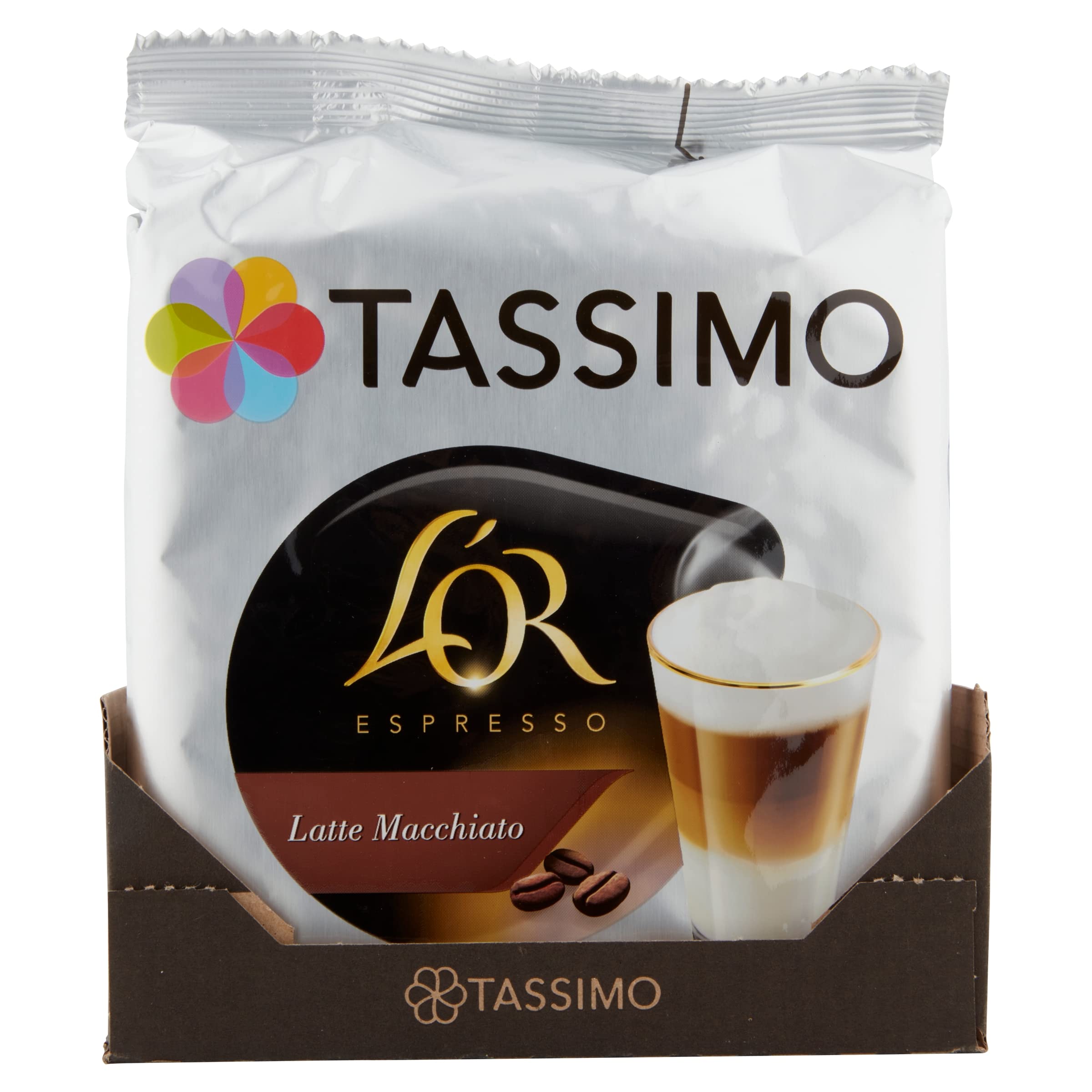 Tassimo L'OR Latte Macchiato Coffee Pods, 8 Count (Pack of 5) – 40 Drinks 3