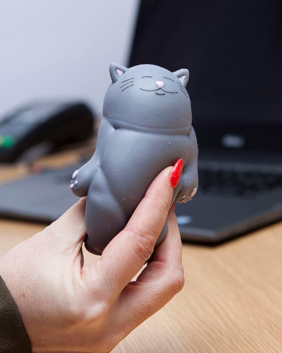 Kalma Kitty Stress Relief Toy - Squishy Fidget Cat for Anxiety Relief 4