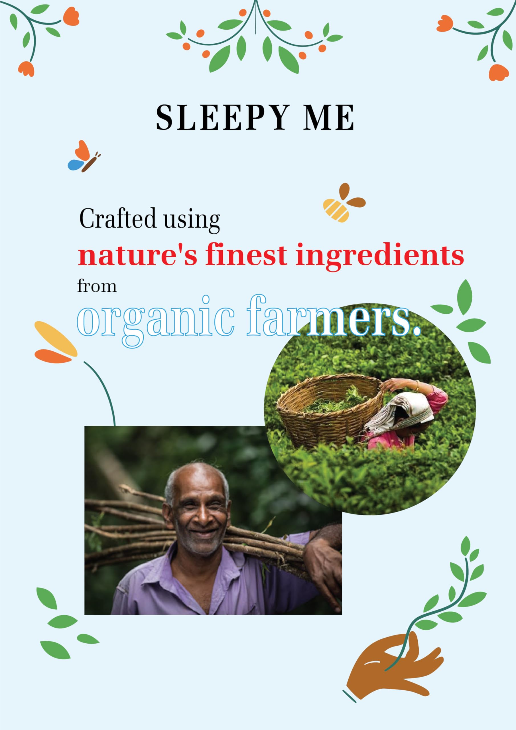 English Tea Shop Organic Sleepy Me - 20 Paper Tea Bag Sachets, 30 g 4