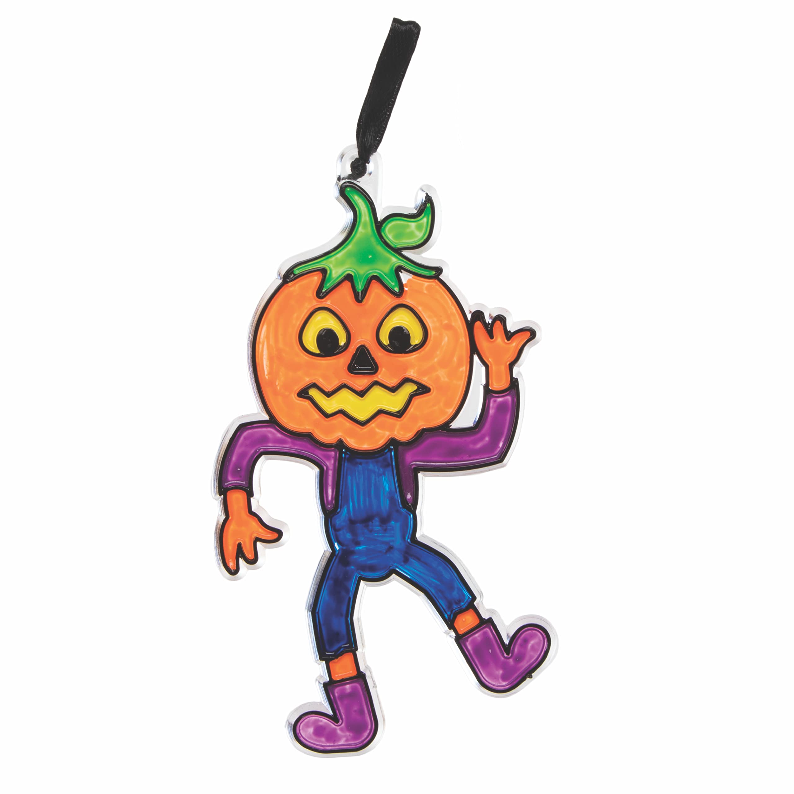 Baker Ross - Halloween Suncatcher Decorations Pack of 10 8