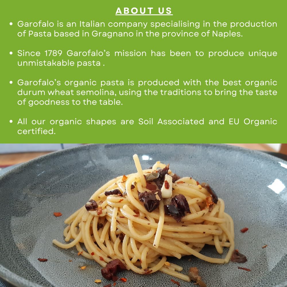 Garofalo Bio-Spaghetti, italienische getrocknete Pasta, 500 g 6