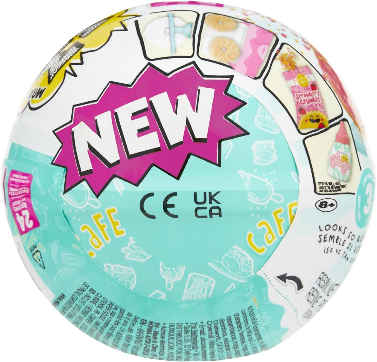 MGA Miniverse Make It Mini Food - Cafe Series 3 - DIY Resin Mini Collectibles for Ages 8+ 5