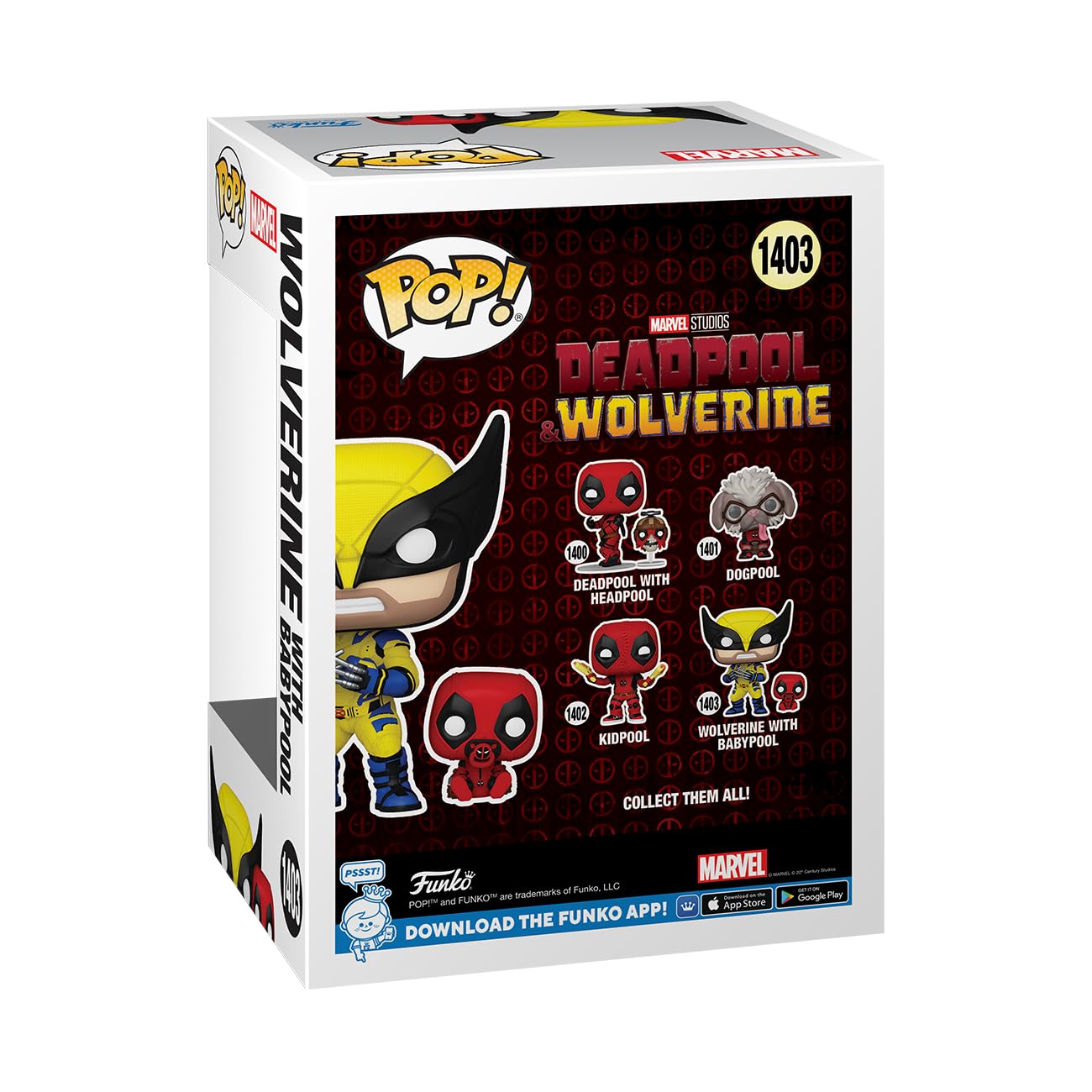Funko Pop! Deadpool & Wolverine - Wolverine with Babypool Vinyl Figure 5