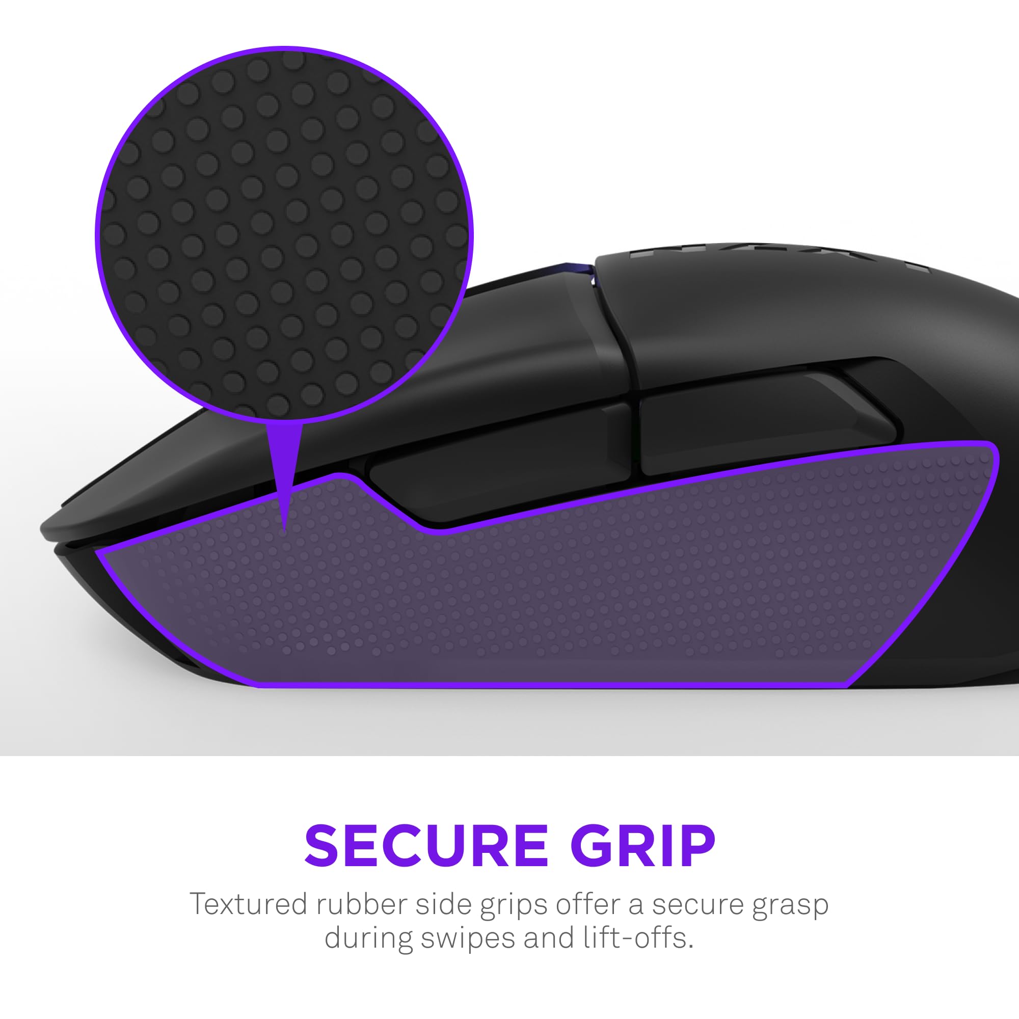 NZXT Lift Elite Wireless Gaming Mouse - 57g Ultra-Lightweight with 26,000 DPI Sensor & 4K/8K Polling Rate 9