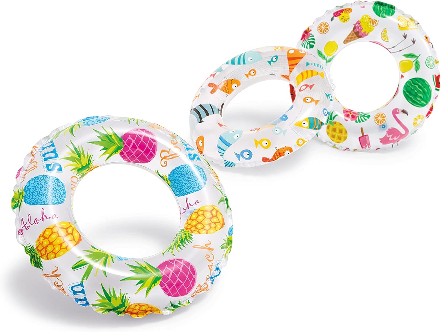 Intex - Swimming tube Lively print 51cm(Assorted Design)
