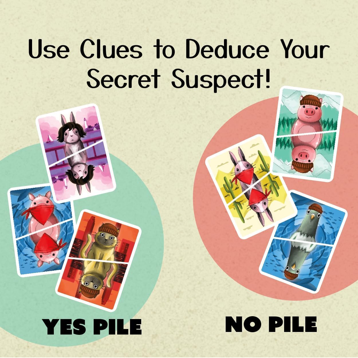 Gamewright Deduckto Family Card Game for 2-5 Players, Ages 8+ 6