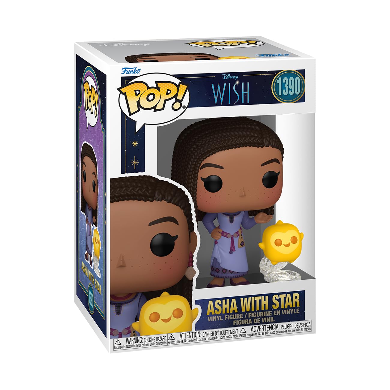 Funko Pop! Disney Wish – Asha &amp; Star Vinylfiguren-Sammelset 9