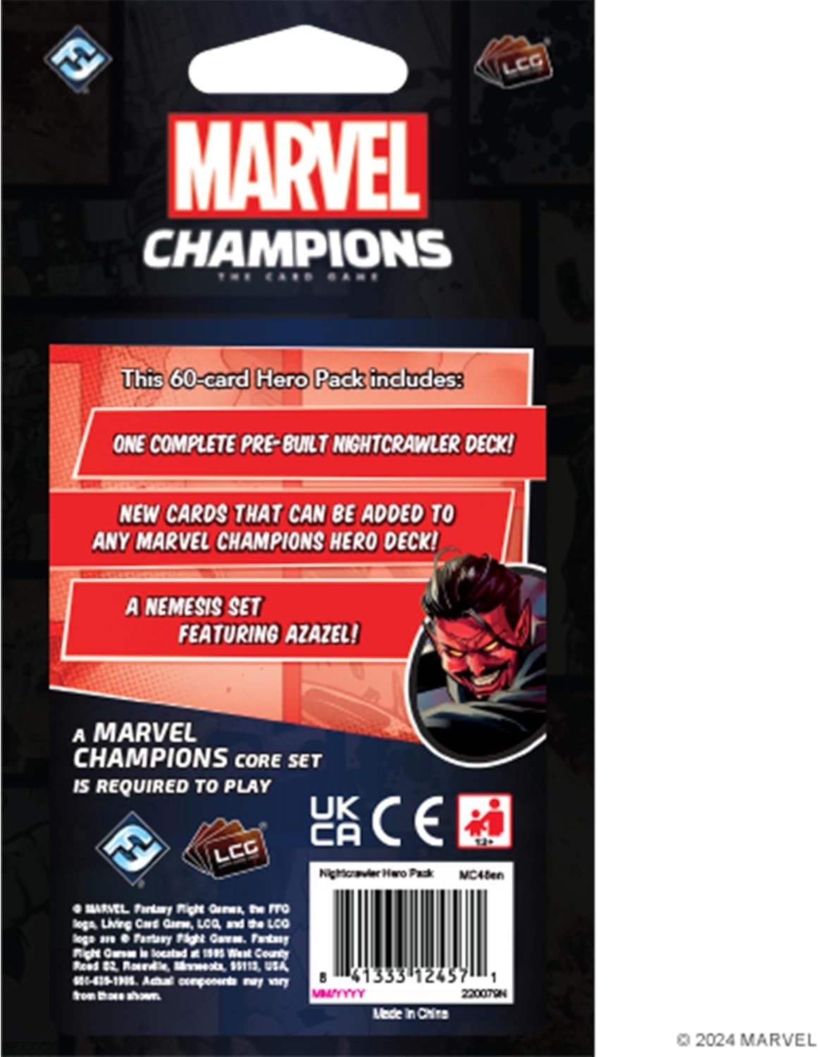 Fantasy Flight Games Marvel Champions Nightcrawler Hero Pack – Kartenspiel-Erweiterung 3