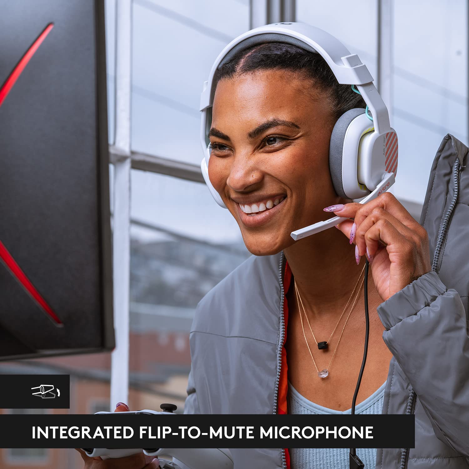 ASTRO A10 Gaming Headset Gen 2 - Wired Over-Ear Headphones with Flip-to-Mute Mic for PC, Xbox, PlayStation 11