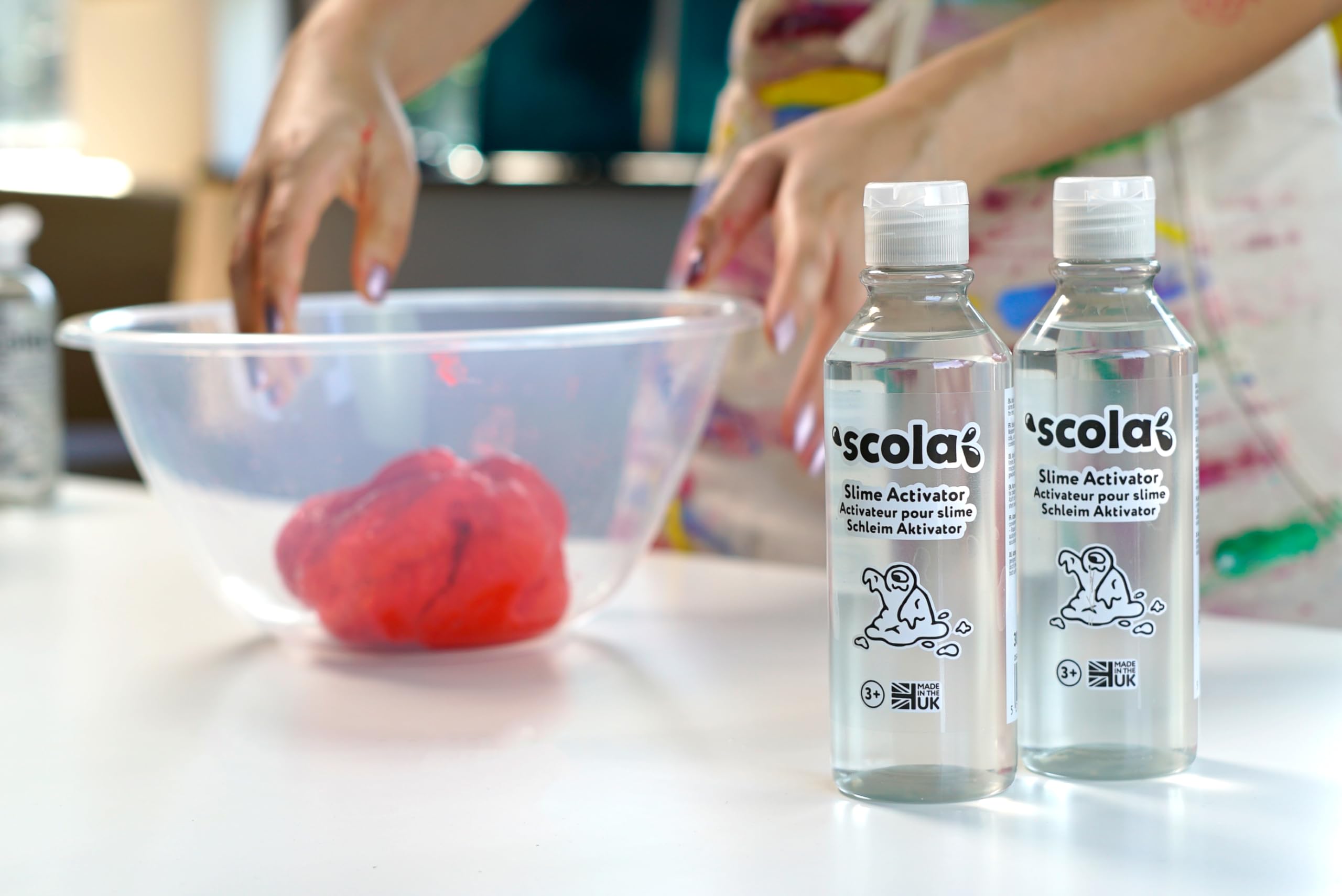 Scola Slime Activator 300ml - Easy-to-Use Slime Making Kit for Kids 7