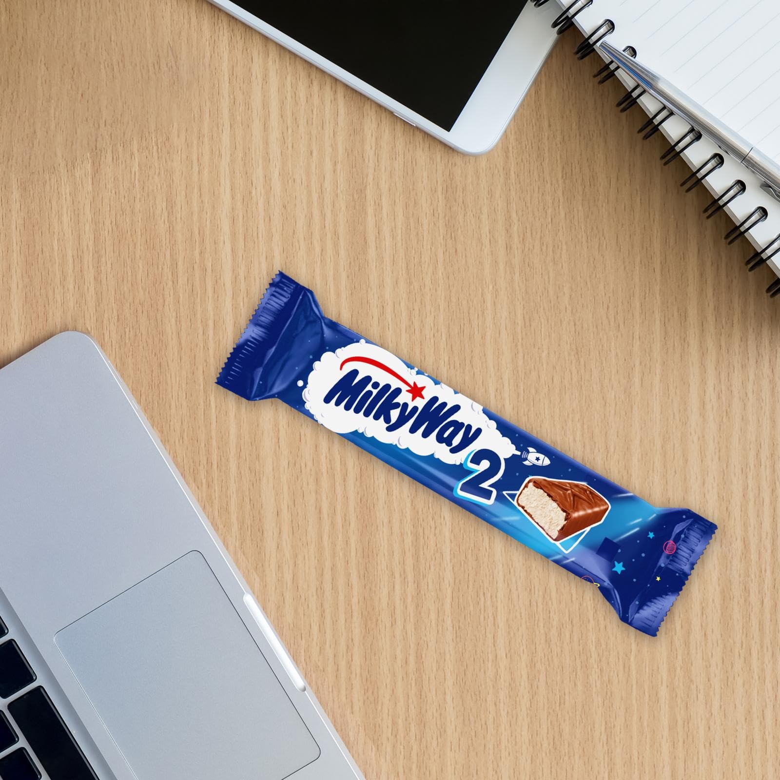 Milky Way Milk Chocolate & Nougat Bars Bulk Box (28 x 43g) 10