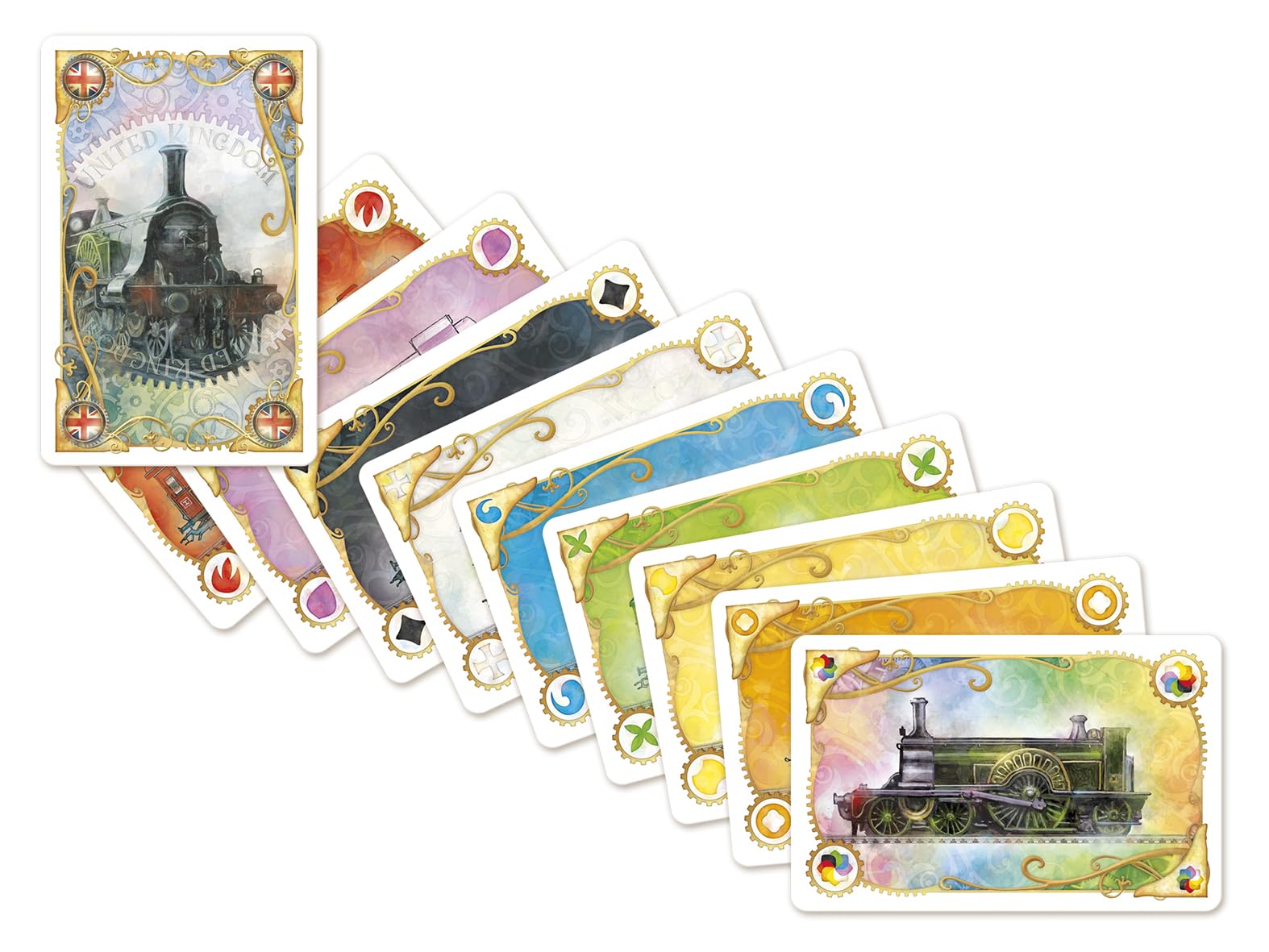 Days of Wonder Ticket to Ride United Kingdom & Pennsylvania Expansion 8