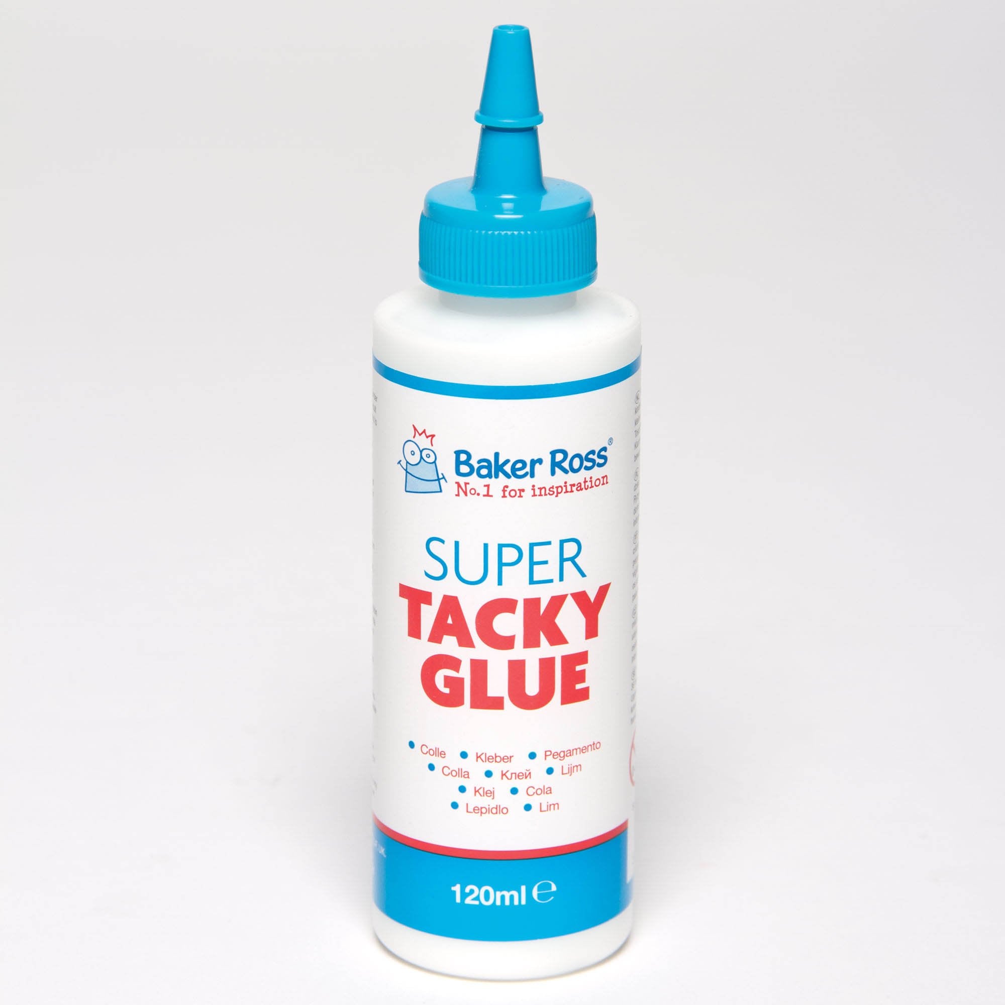 Baker Ross Super Tacky Glue for Kids - Washable PVA Adhesive | 120 ml Bottle 2