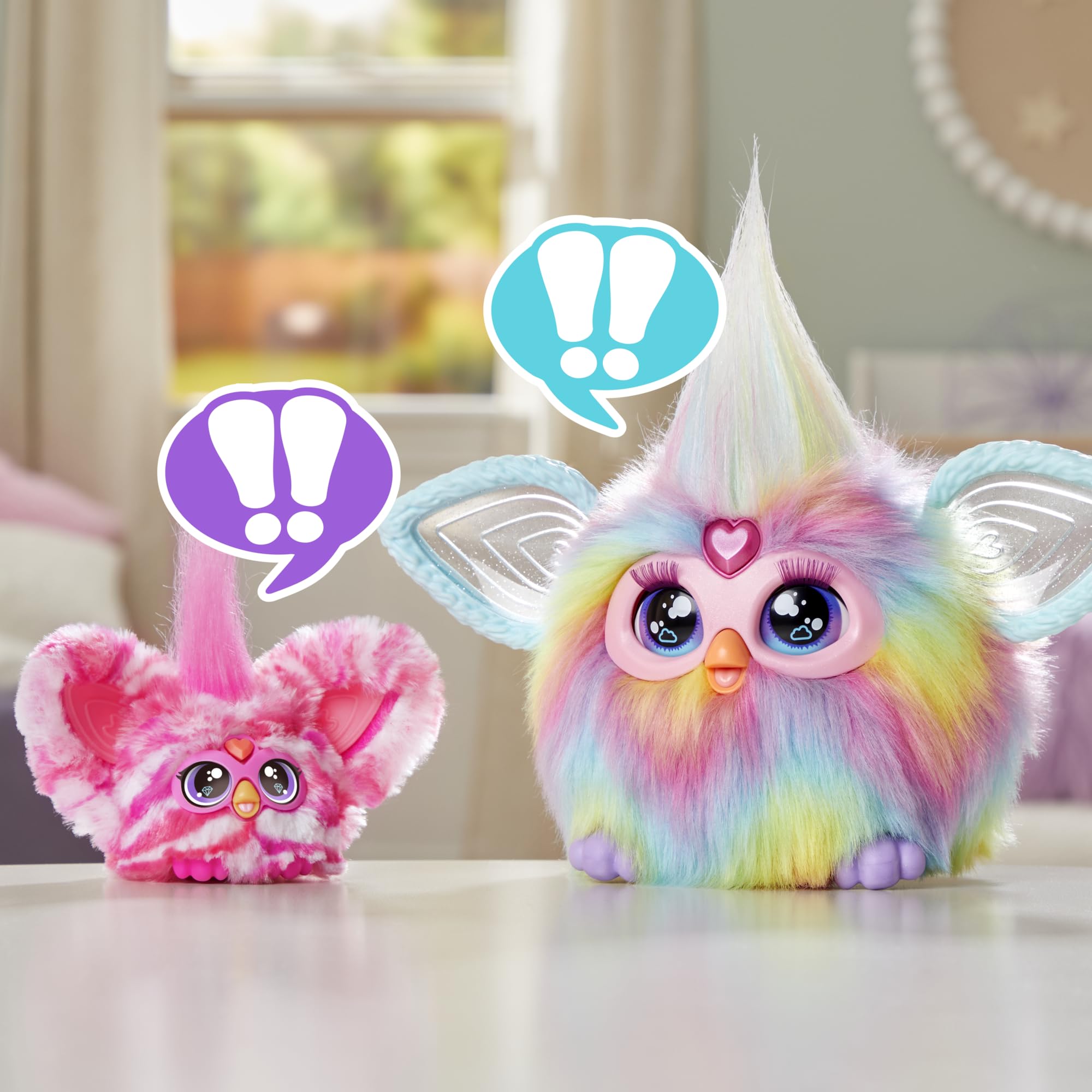 Furby Bub-Lee K-Pop Mini Elektronisches Plüschtier mit Sound und Schlüsselanhänger 10