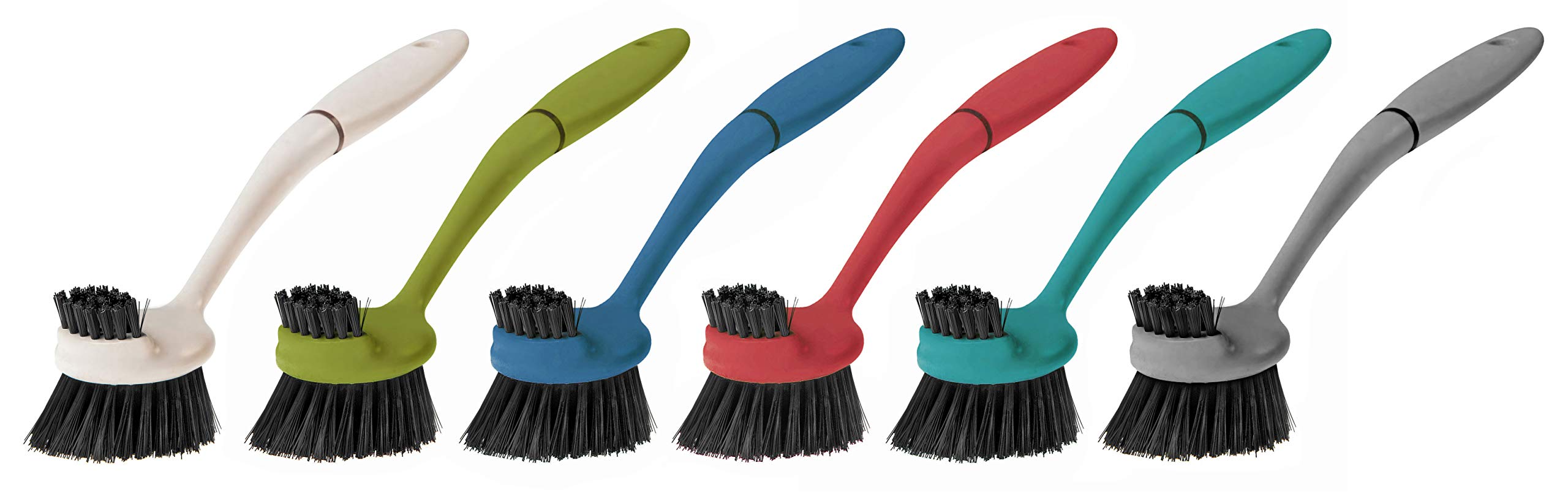 Greener Cleaner Dish Brush - High Performance Scrubbing | Durable Fibres | Slate Grey