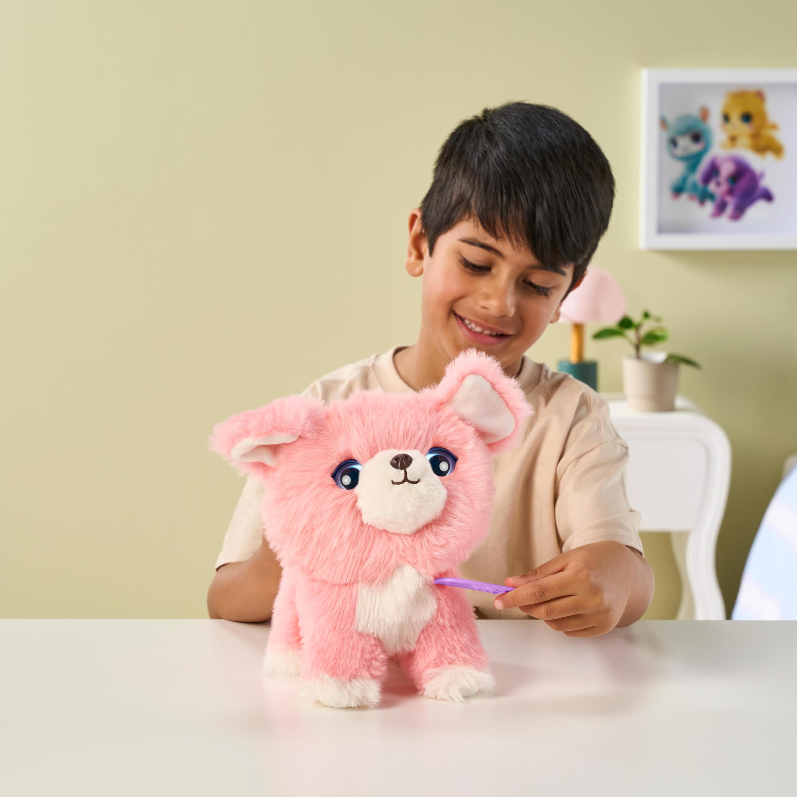 SCRUFFALUVS Puppy Mystery Plush Toy - Wash to Reveal Surprise | 19cm Tall 7