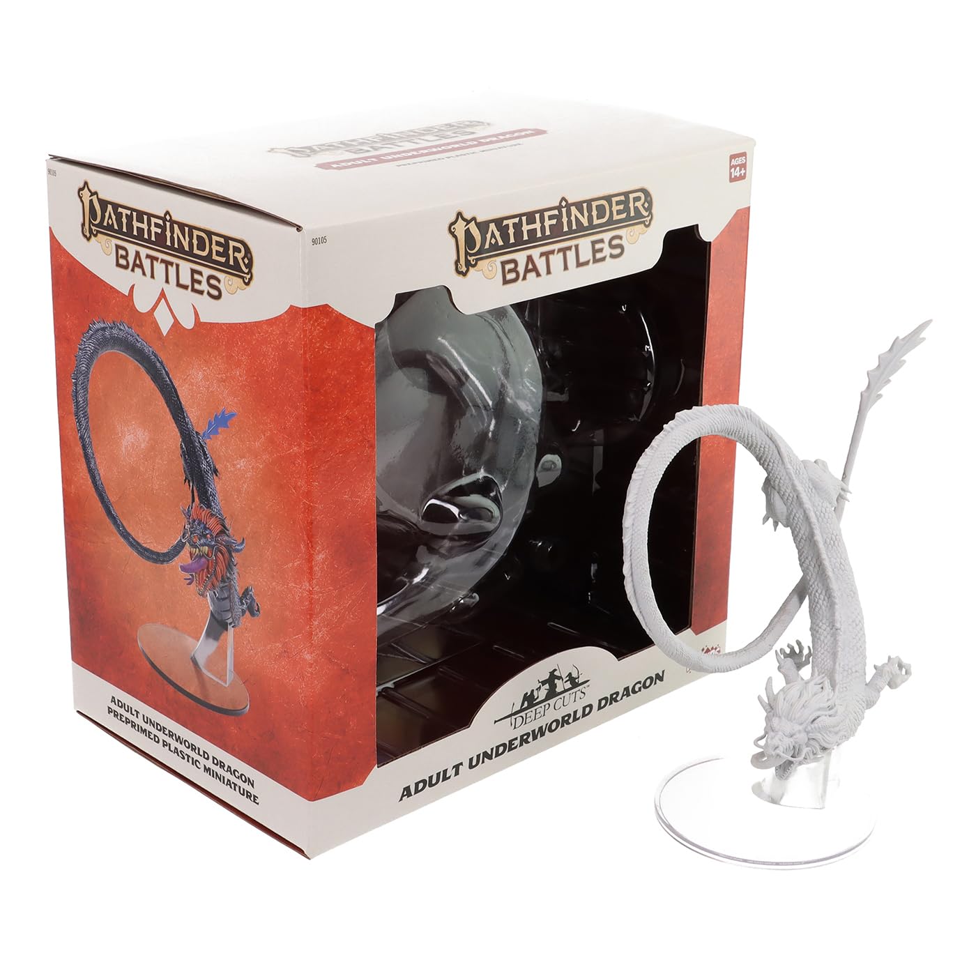 WizKids Pathfinder Battles Miniature - Adult Underworld Dragon | Plastic | 454g
