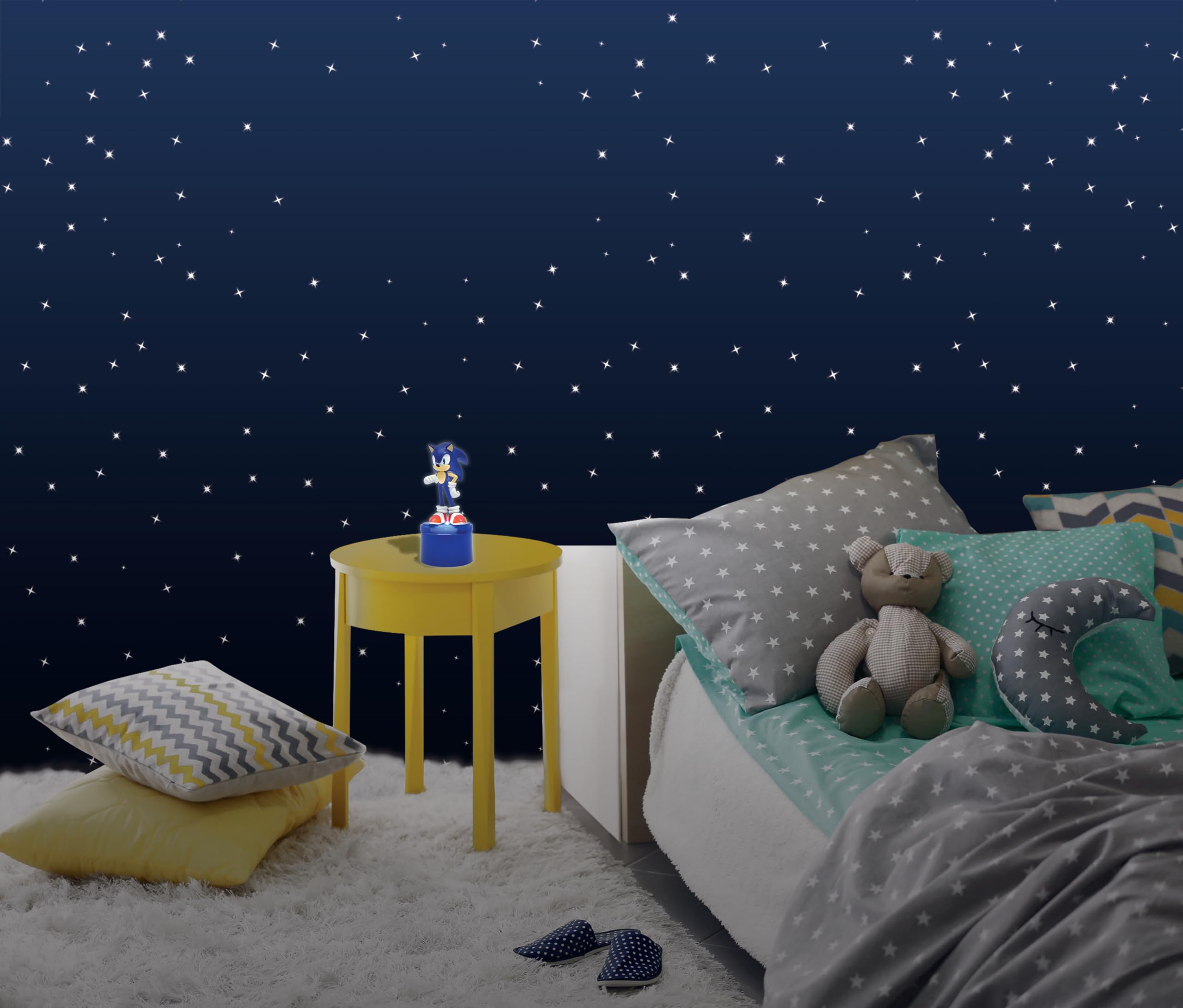 LEXIBOOK SEGA Sonic The Hedgehog LED Pocket Nightlight - Blue 7