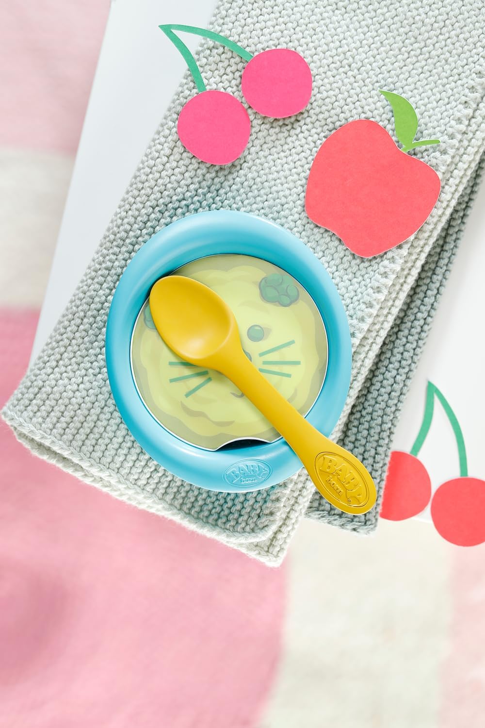 BABY born Feeding Set - 5 Water-Reveal Meals for Dolls 36-43cm 10