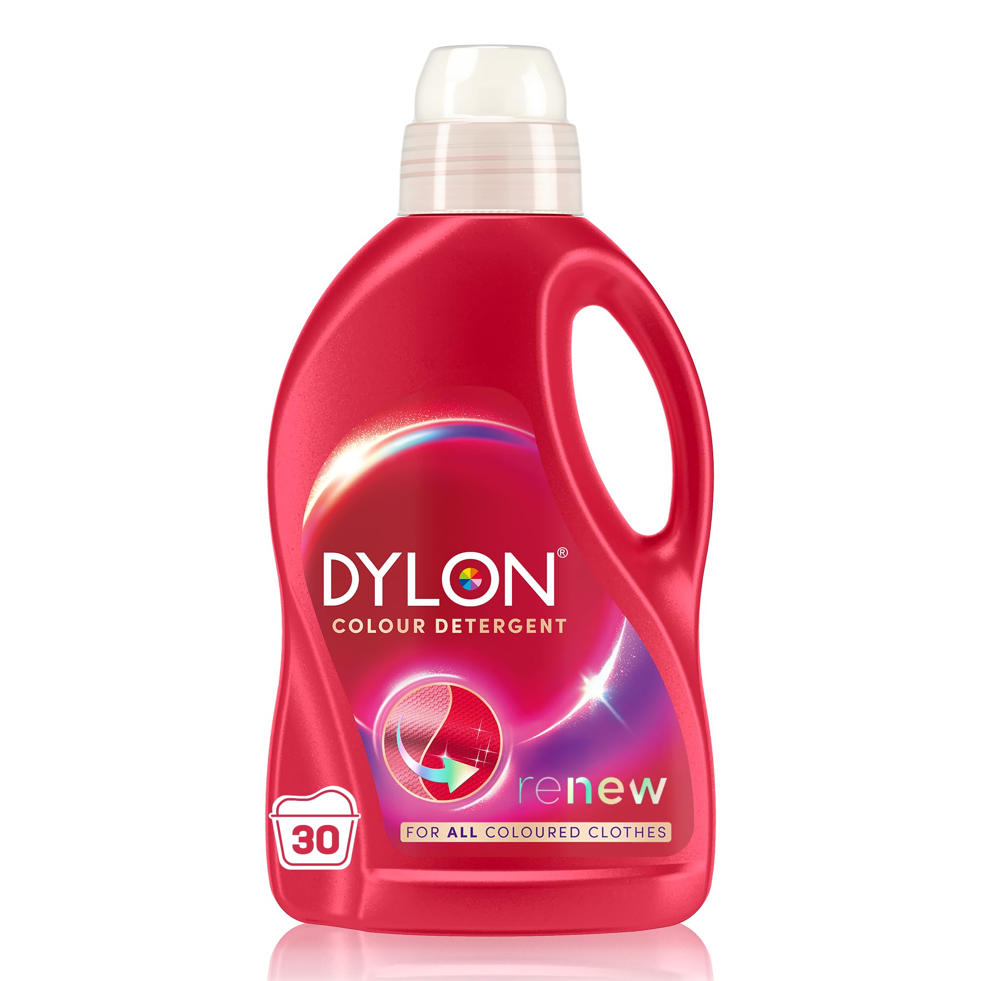 Dylon Colour Detergent Liquid Laundry Detergent for All Colours | 30 Wash Loads | 1.5L