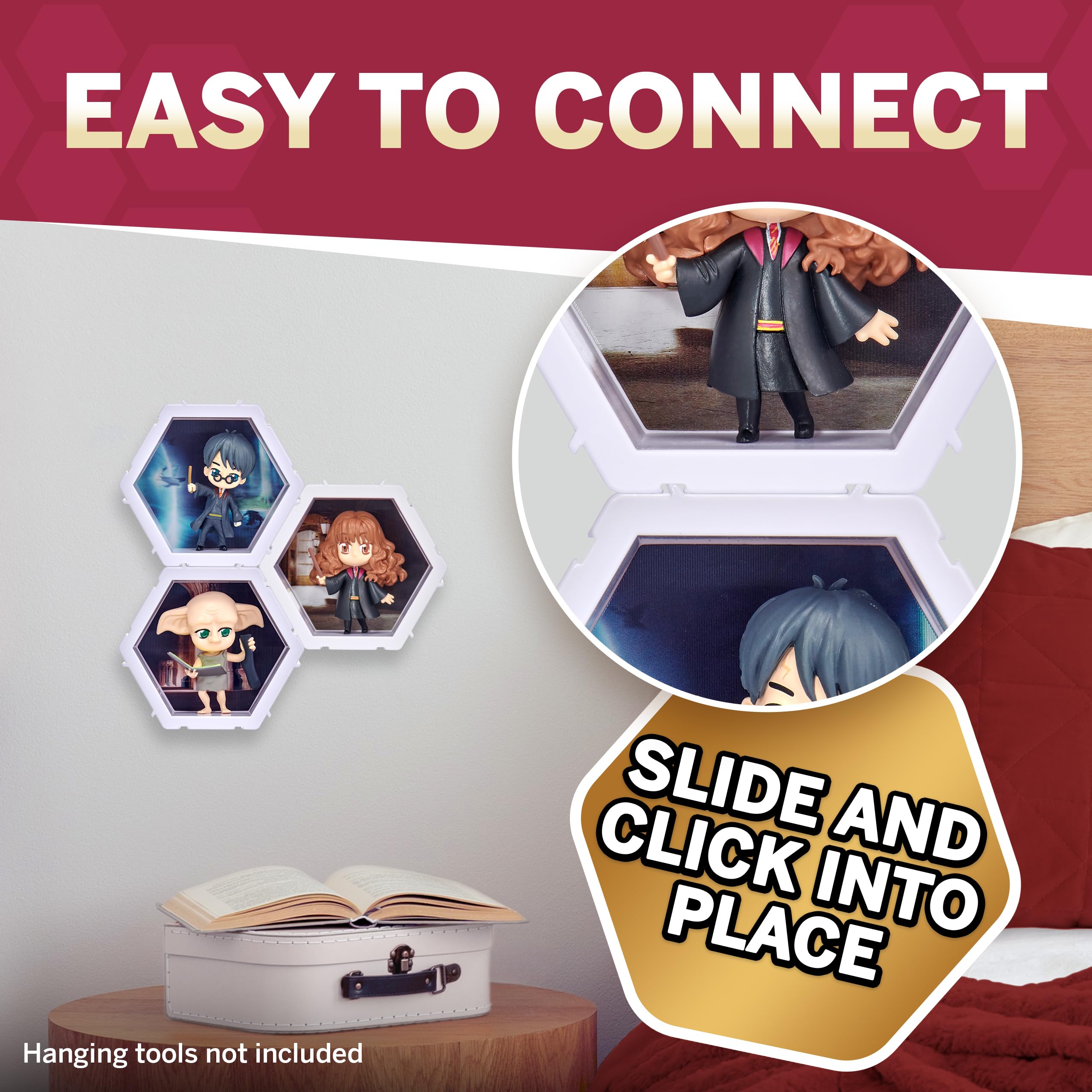 WOW! PODS 4D Harry Potter Hermione - Connectable Collectible Bobble with 4D Lenticular Display 17