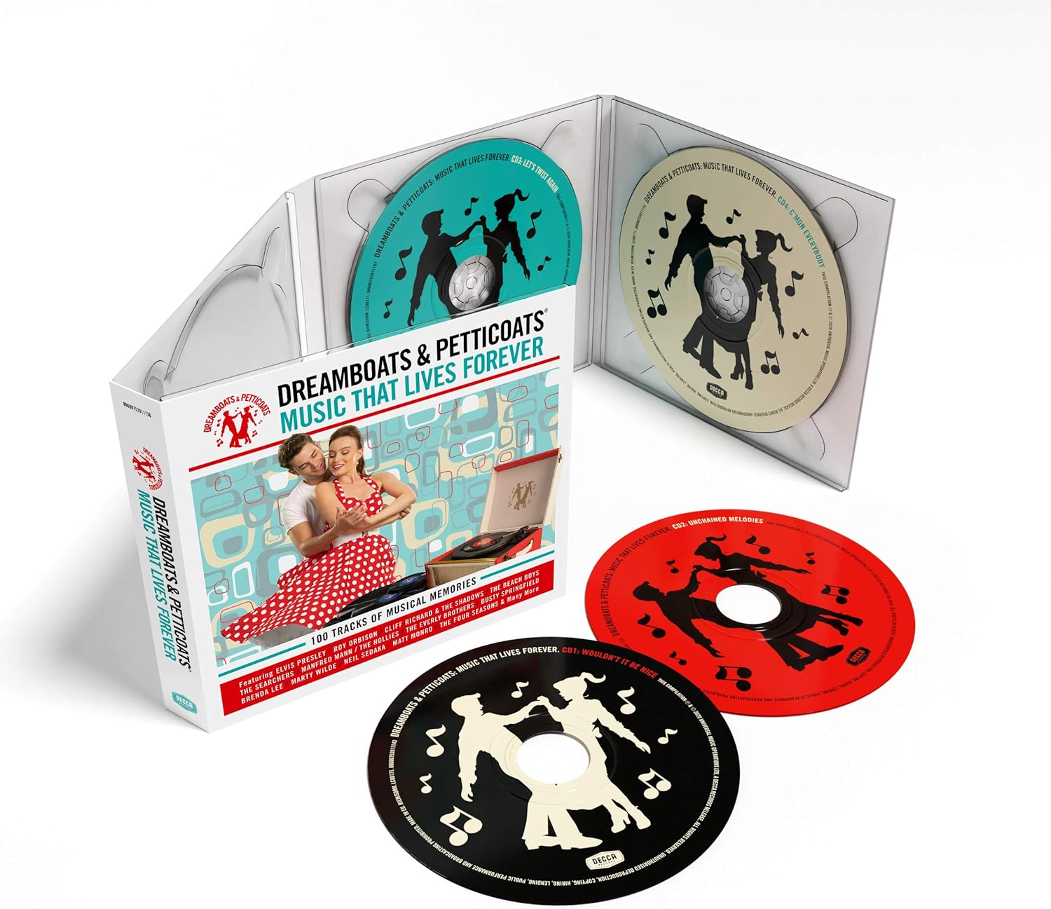 Dreamboats & Petticoats: Music That Lives Forever - Audio CD