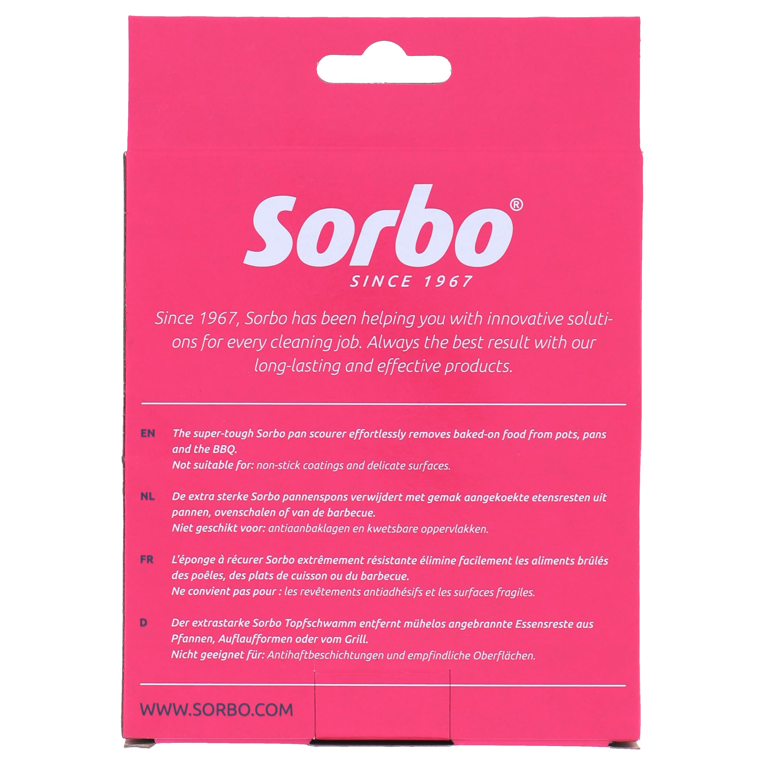 Sorbo - Stainless Steel Pan Scourers, 4 Pack 7