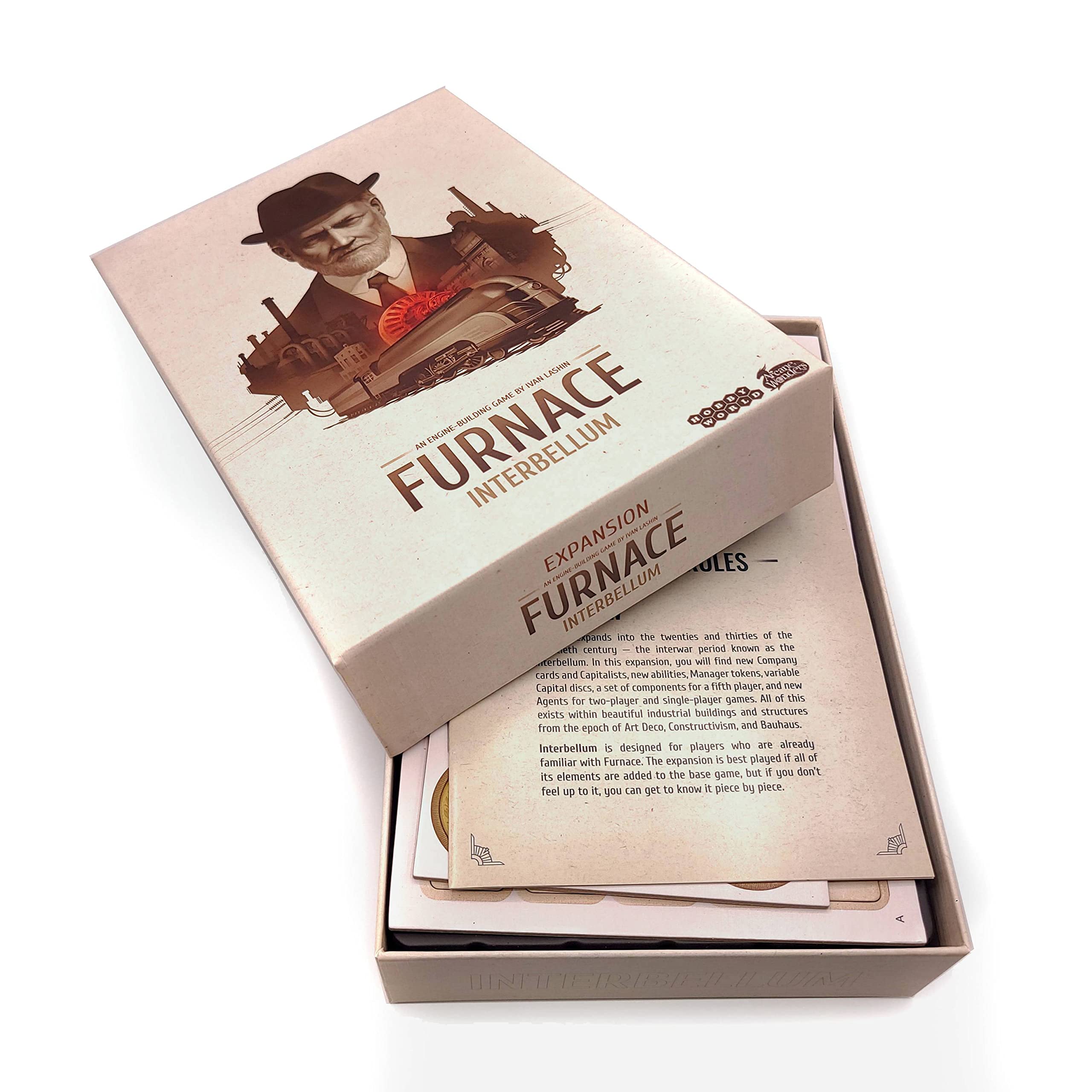 Arcane Wonders Furnace: Interbellum Board Game Expansion 4