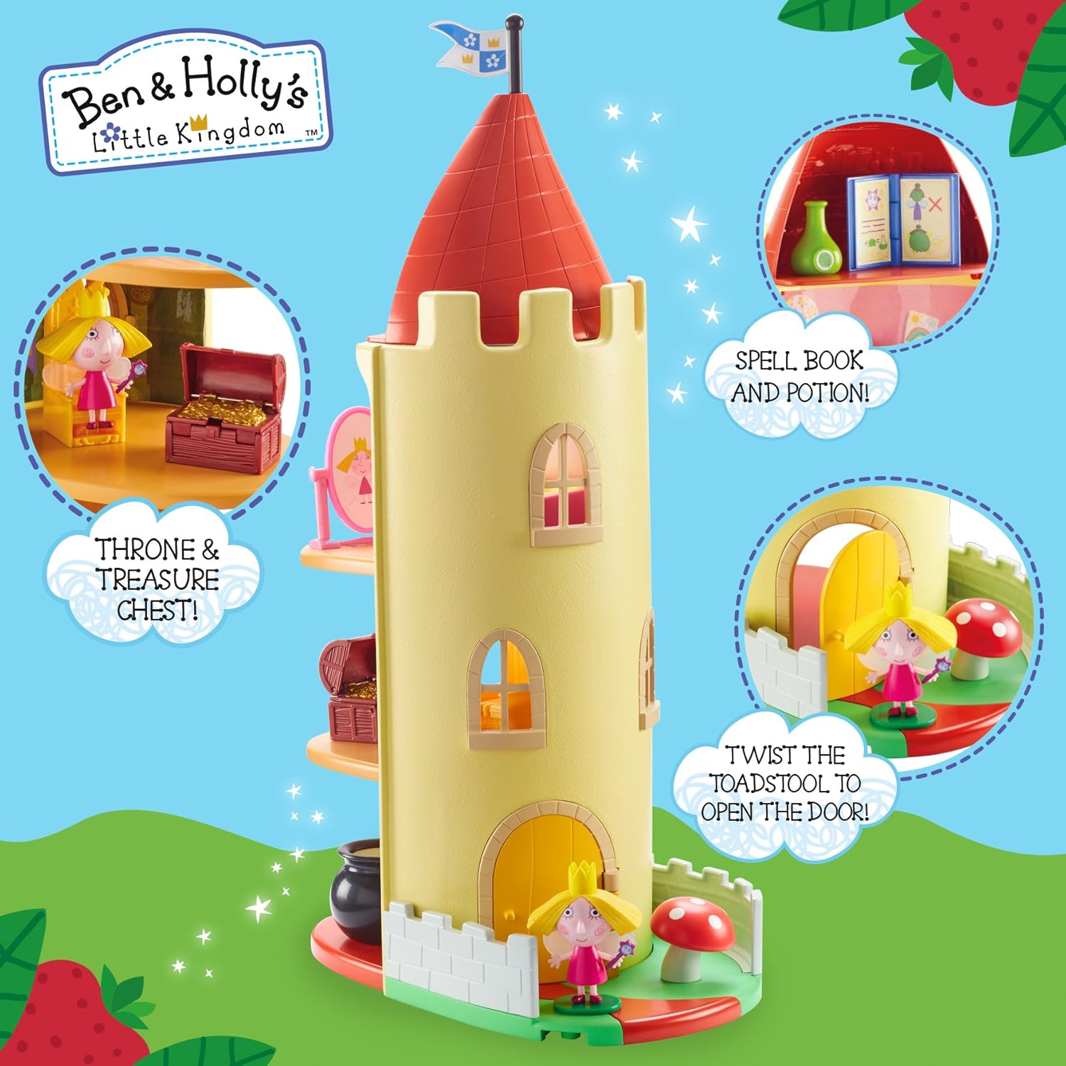 Ben & Holly Thistle Castle Playset - Magical Features with Princess Holly Figure 7