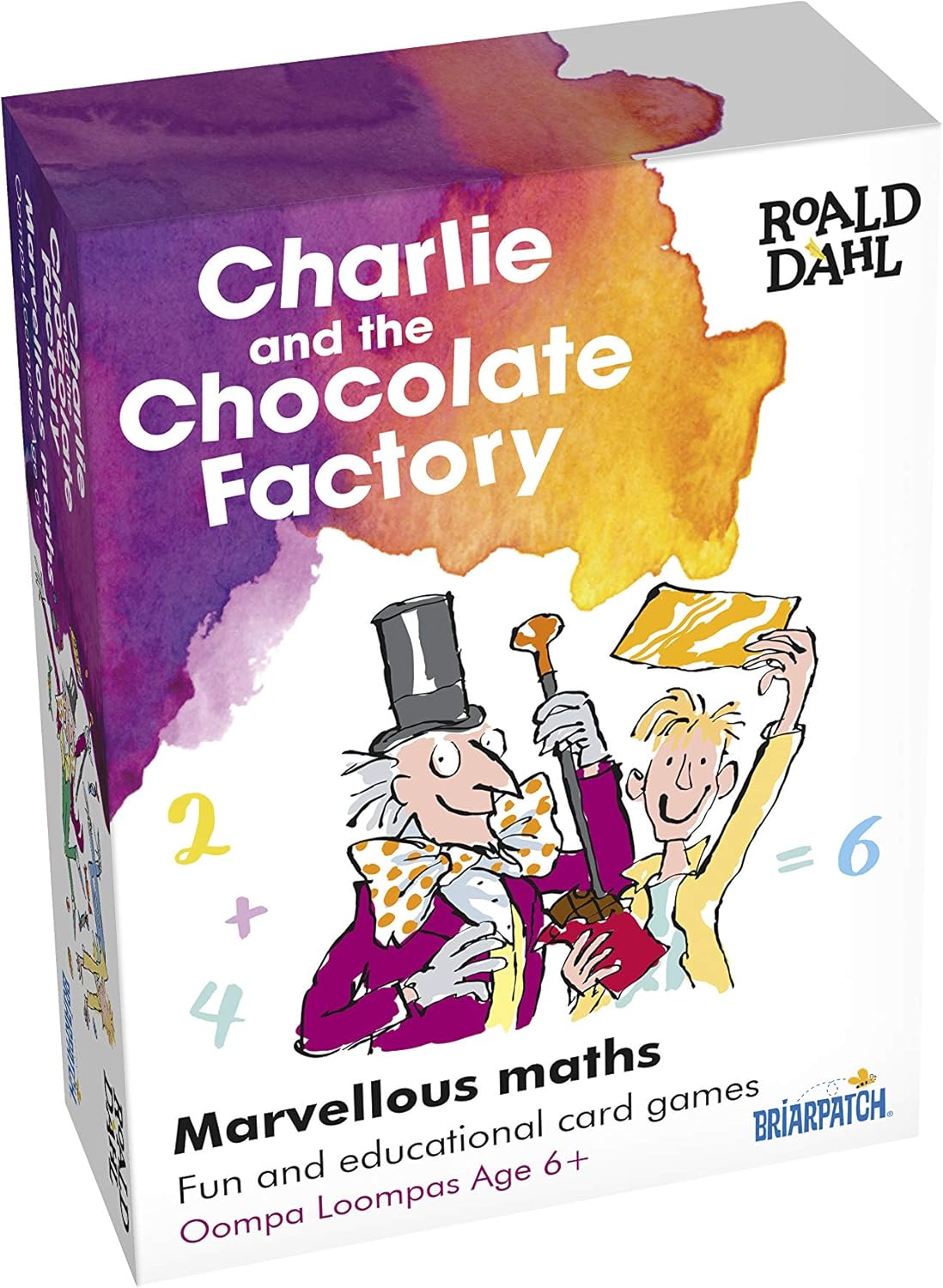 Roald Dahl Charlie and the Chocolate Factory Marvellous Maths Game - Educational Board Game for Kids 6+