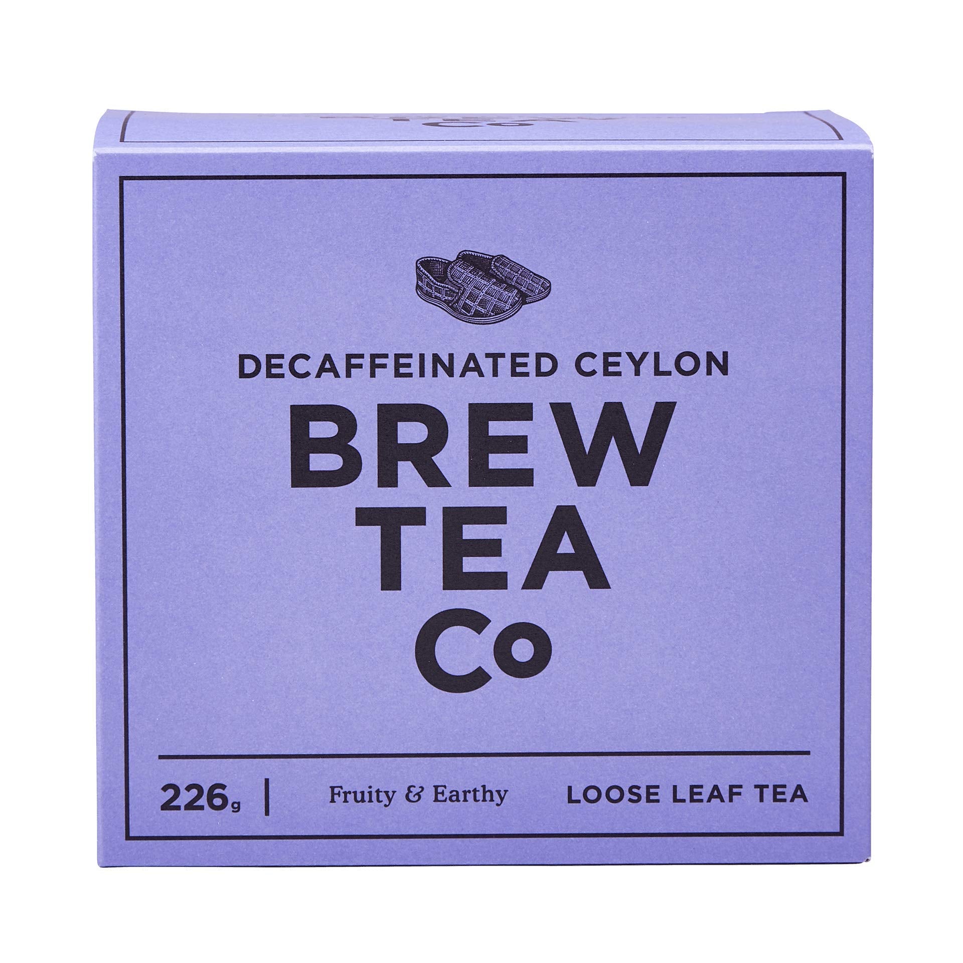 Brew Tea Co CO2 Decaffeinated Ceylon Loose Leaf Tea, 226 g