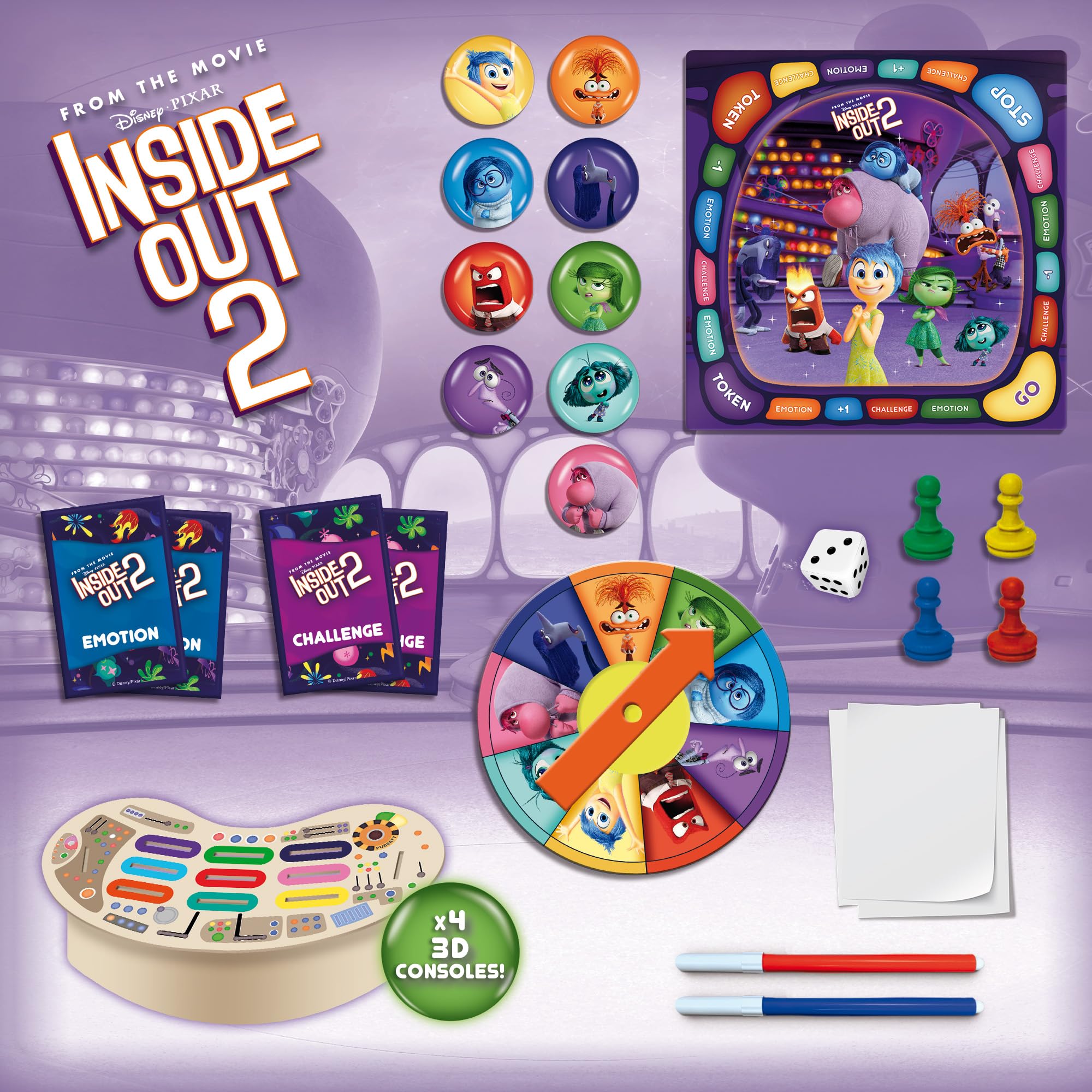 Lisciani Inside Out 2 – The Game of Emotions – Educational Board Game 8