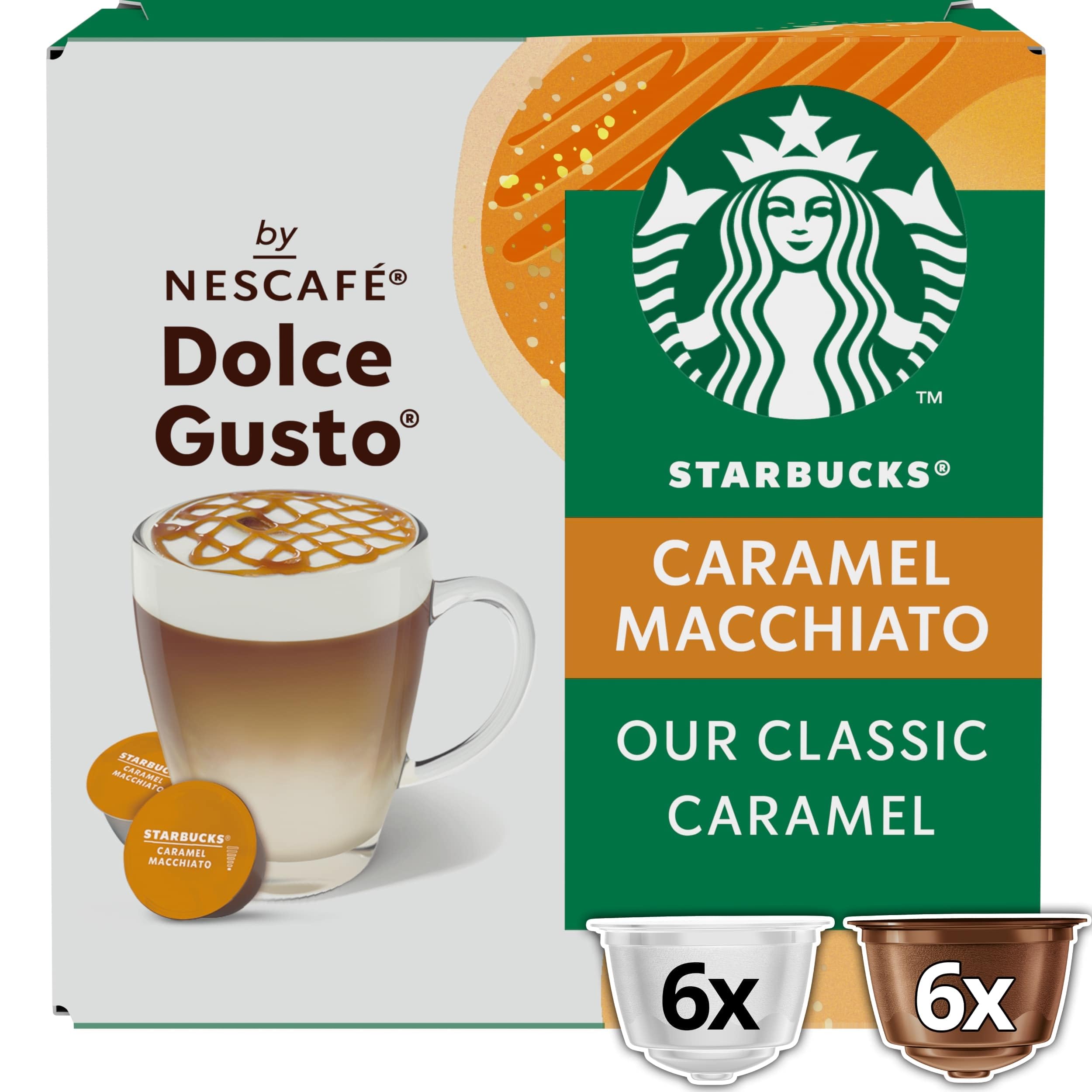 STARBUCKS Caramel Macchiato by NESCAFÉ Dolce Gusto Coffee Pods | 72 Count (6x12) 3