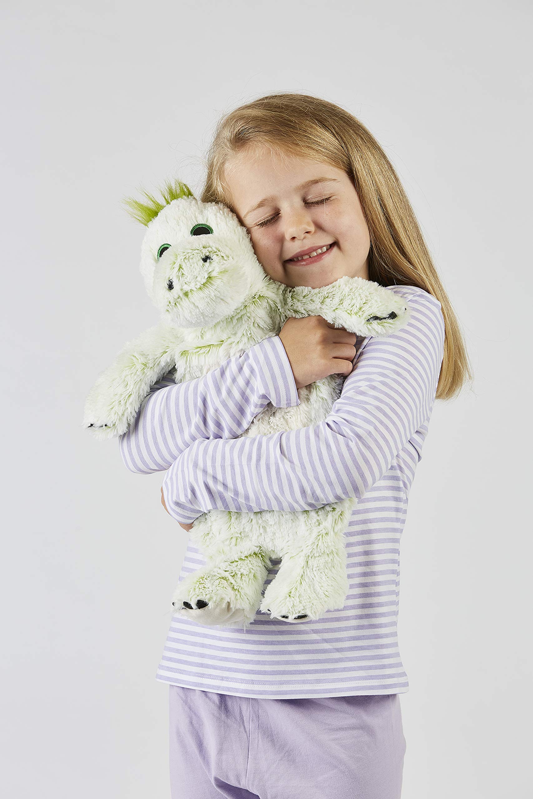 Warmies - Marshmallow Dinosaur 3D Square Hot Water Bottle 3