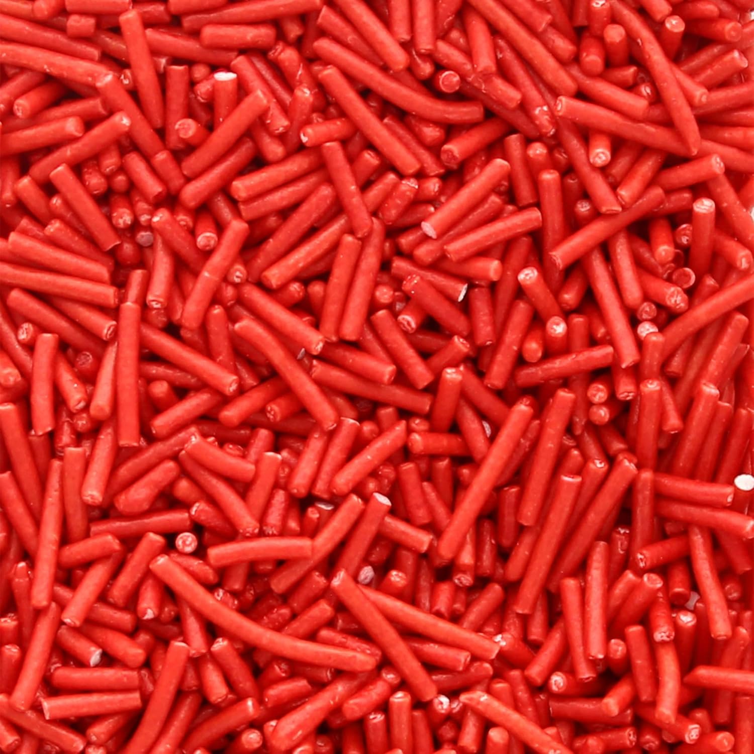 Culpitt Select Red Sugar Strands - Cake Sprinkle Decorations for Cakes, Cupcakes, Cookies, Ice Cream | 500g