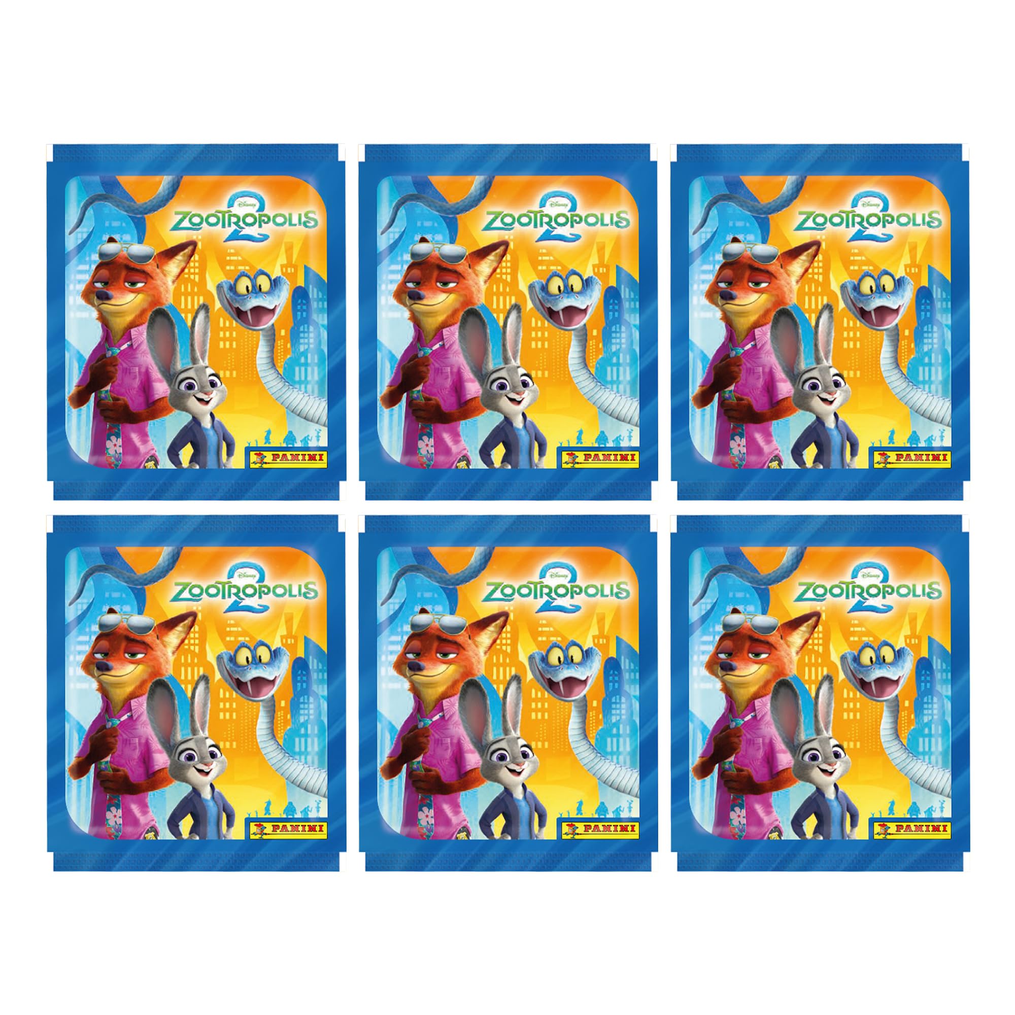 Panini Zootropolis 2 Sticker Collection Multipack - 204 Stickers to Collect