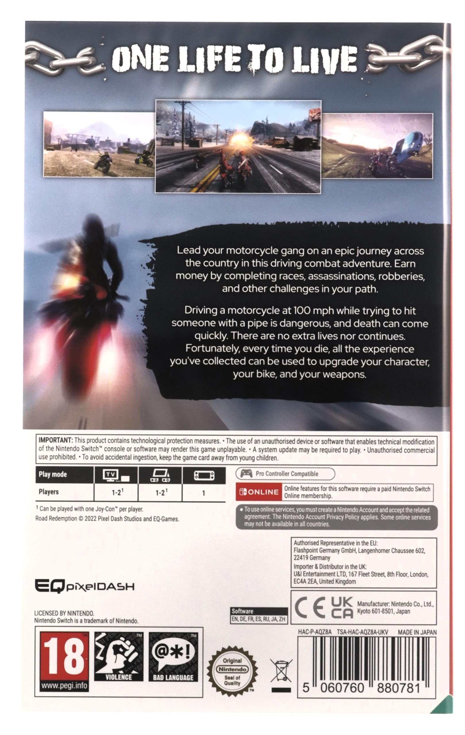 Road Redemption - Nintendo Switch 14
