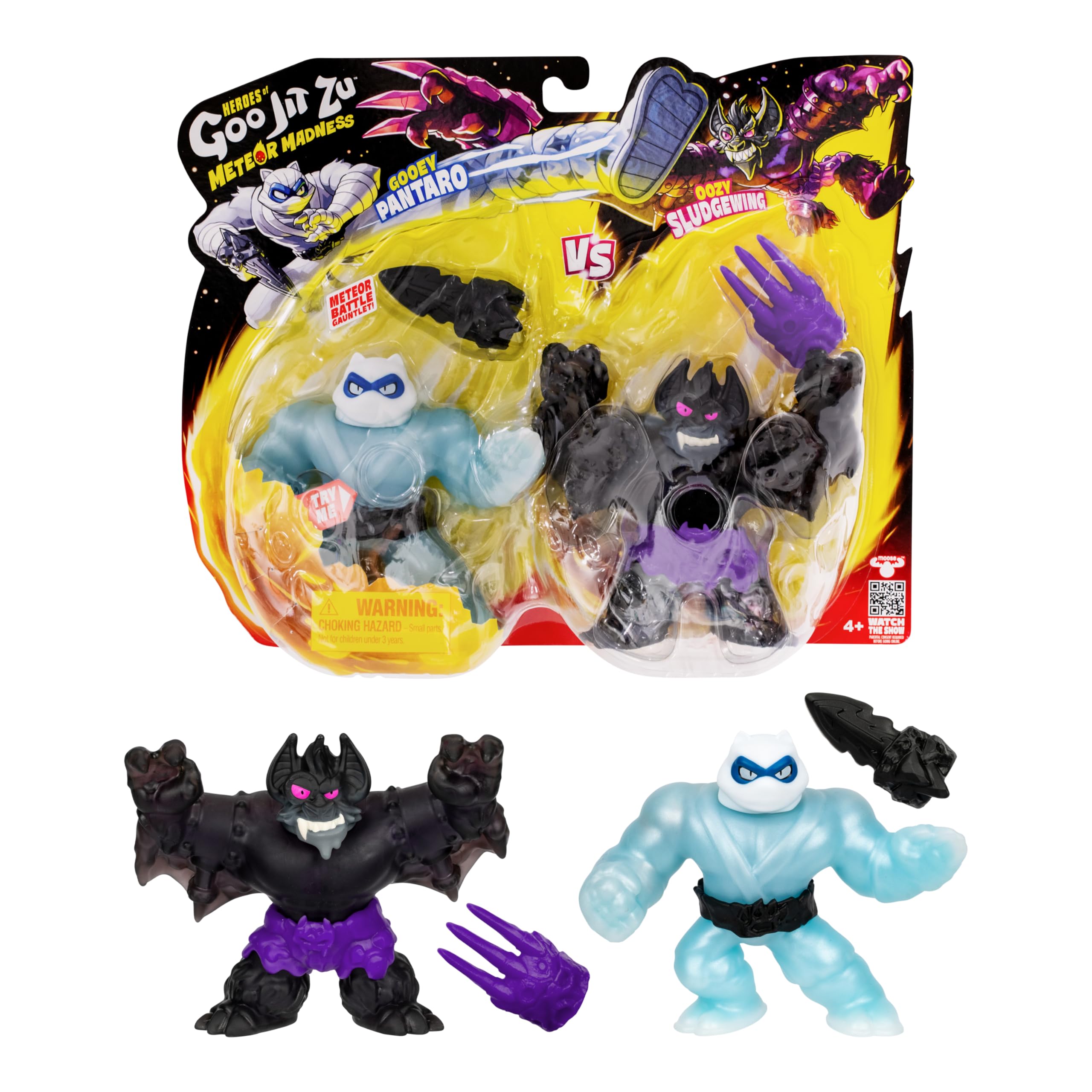 Heroes of Goo Jit Zu Meteor Madness Pantaro vs Sludgewing Versus Pack 6