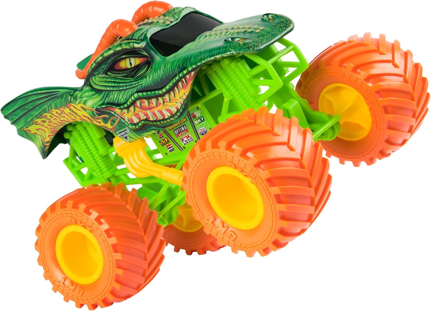 Monster Jam Dragon Monster Truck - 1:24 Scale Die-Cast Vehicle for Kids