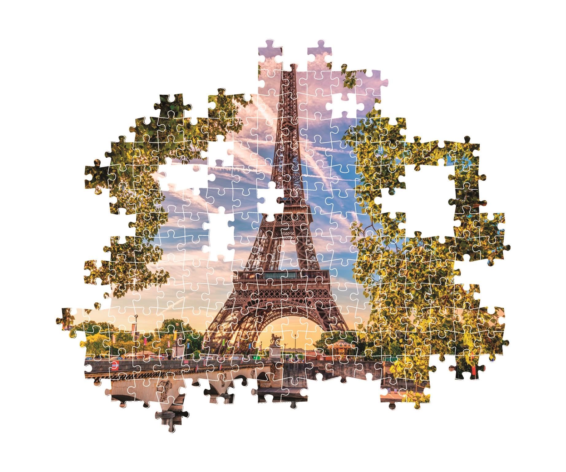 Clementoni Jigsaw Puzzle 500 Pieces Collection Along the Seine | 49 x 36 cm 4