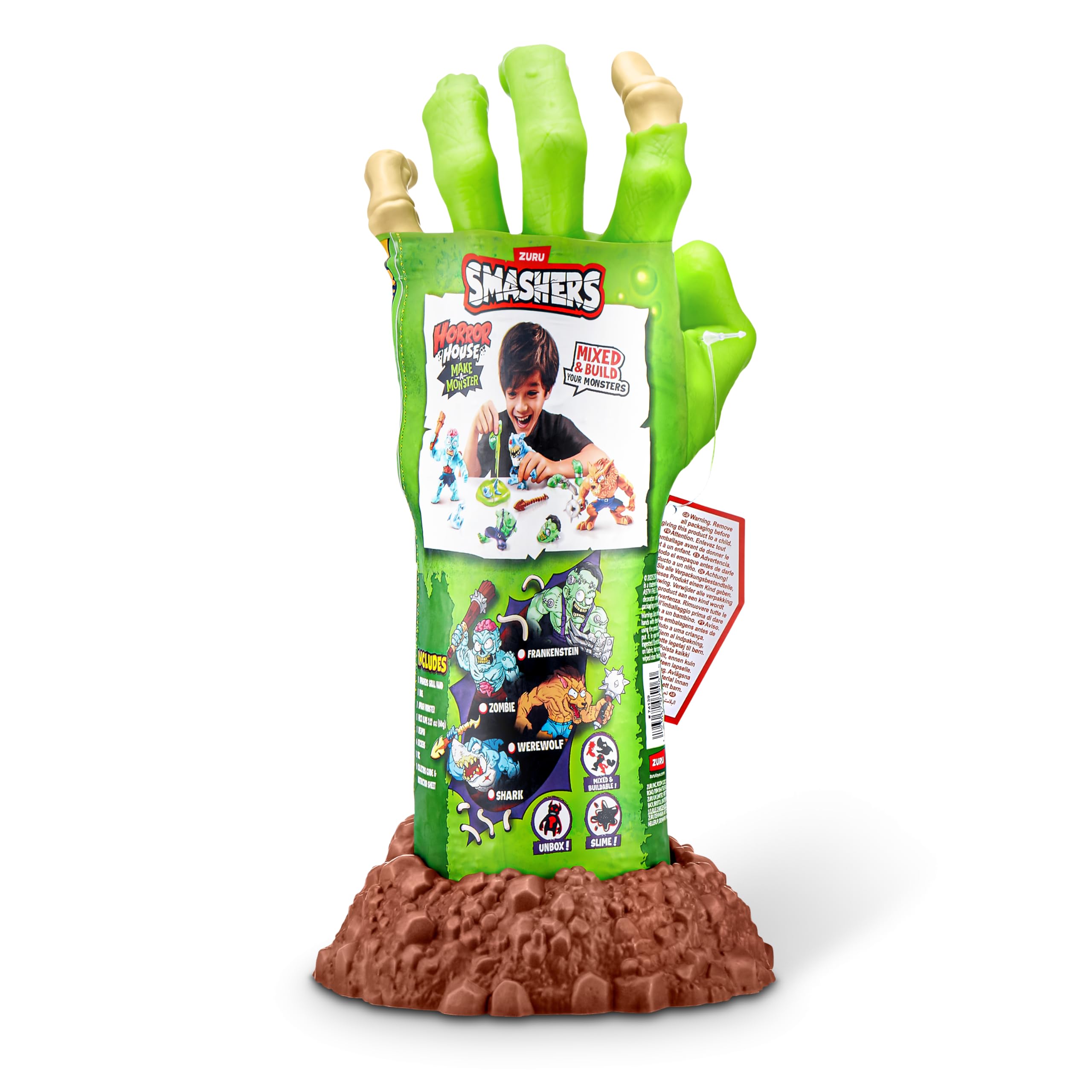 Smashers Horror House Dissect (Werewolf) by ZURU - Smashable Monster Playset for Kids 5