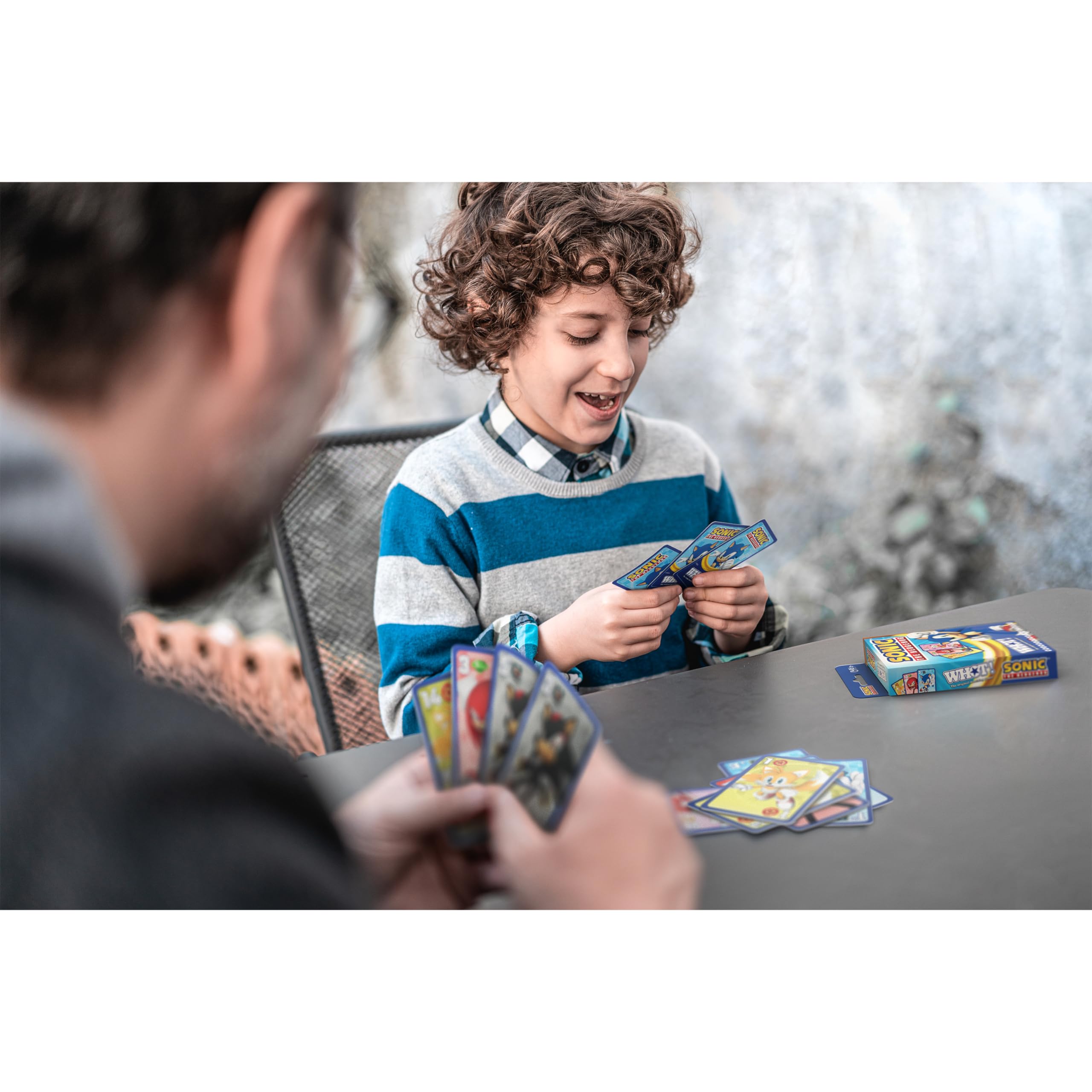 Waddingtons Number 1 Sonic the Hedgehog WHOT! Travel Card Game | Ages 5+ | Portable 6