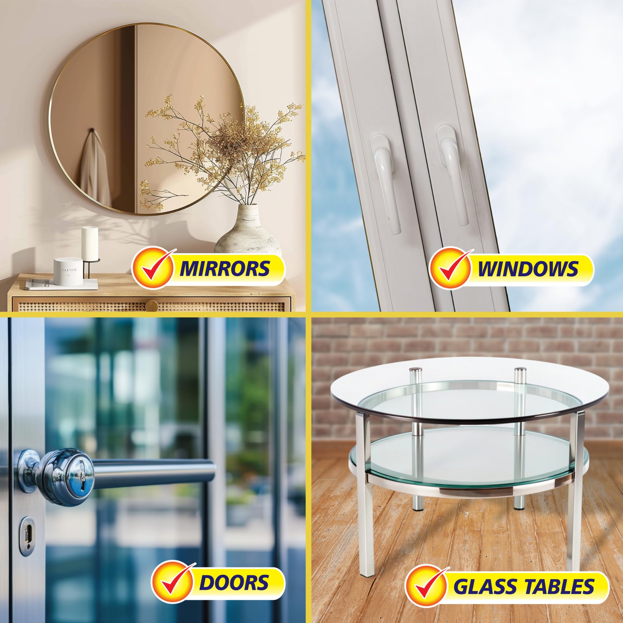 Elbow Grease Pink Glass Cleaner - 500ml Streak-Free Spray for Windows, Mirrors & Glass 4