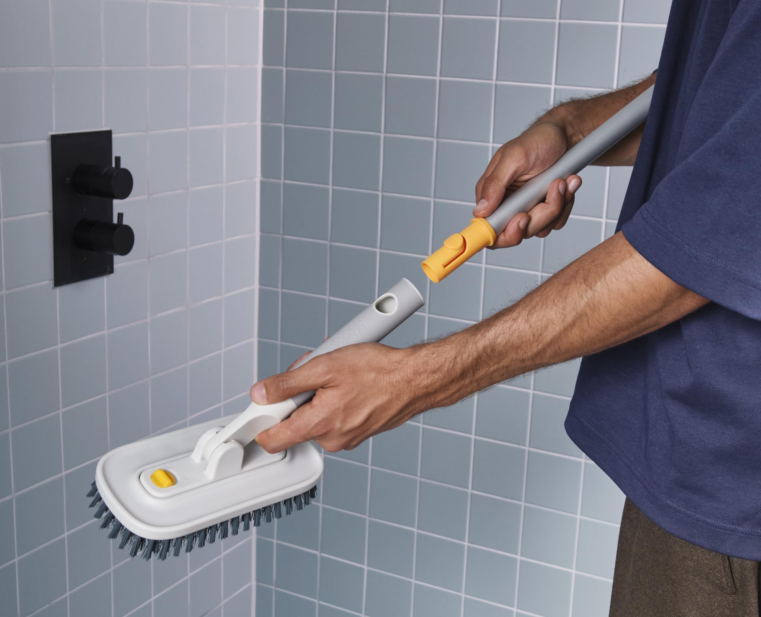 Joseph Joseph CleanTech Telescopic Extension Pole - Clip-In Design | Extends to 86 cm 3
