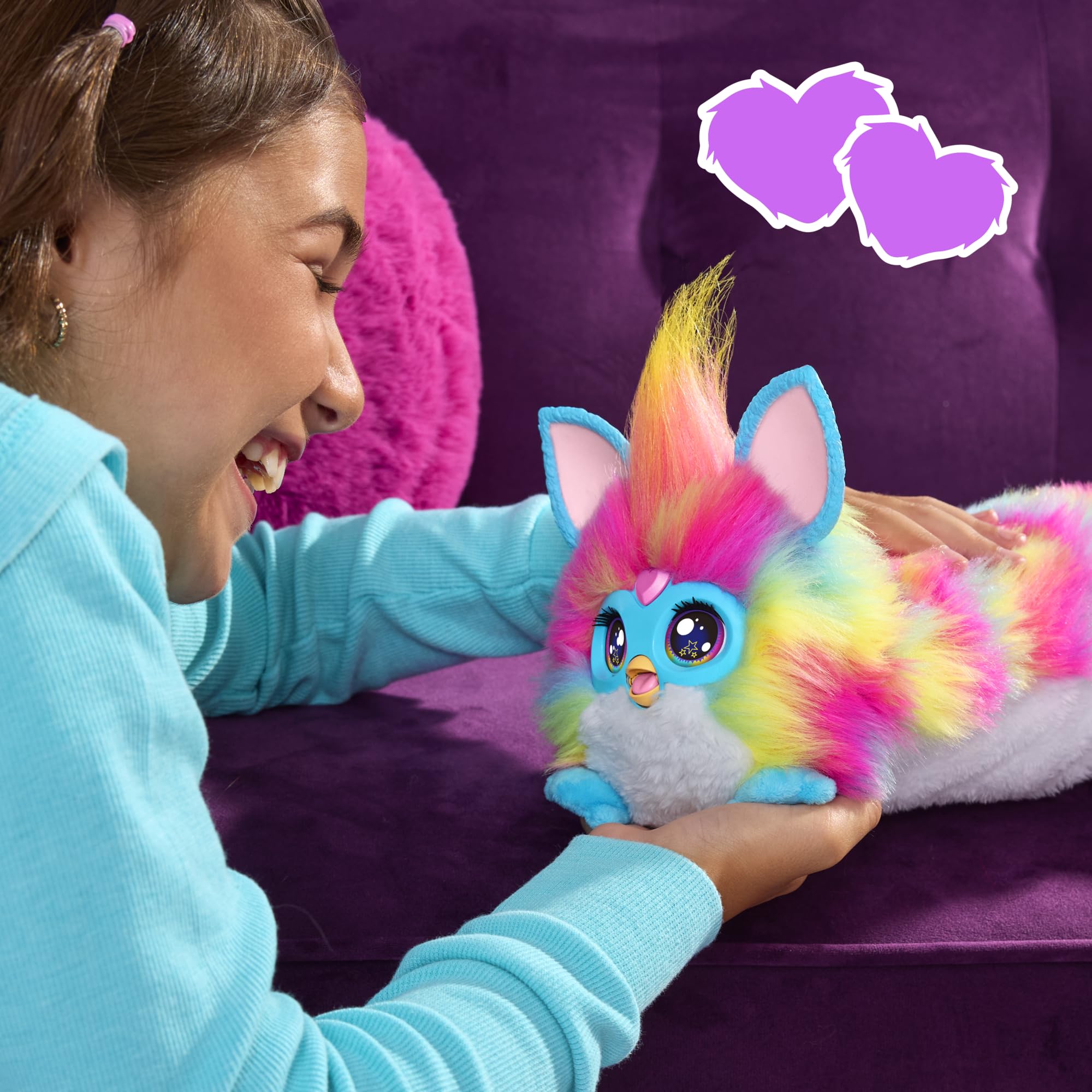 DJ Furby Interactive Plush Toy - Music, Lights & 5 Modes for Kids 6+ 4