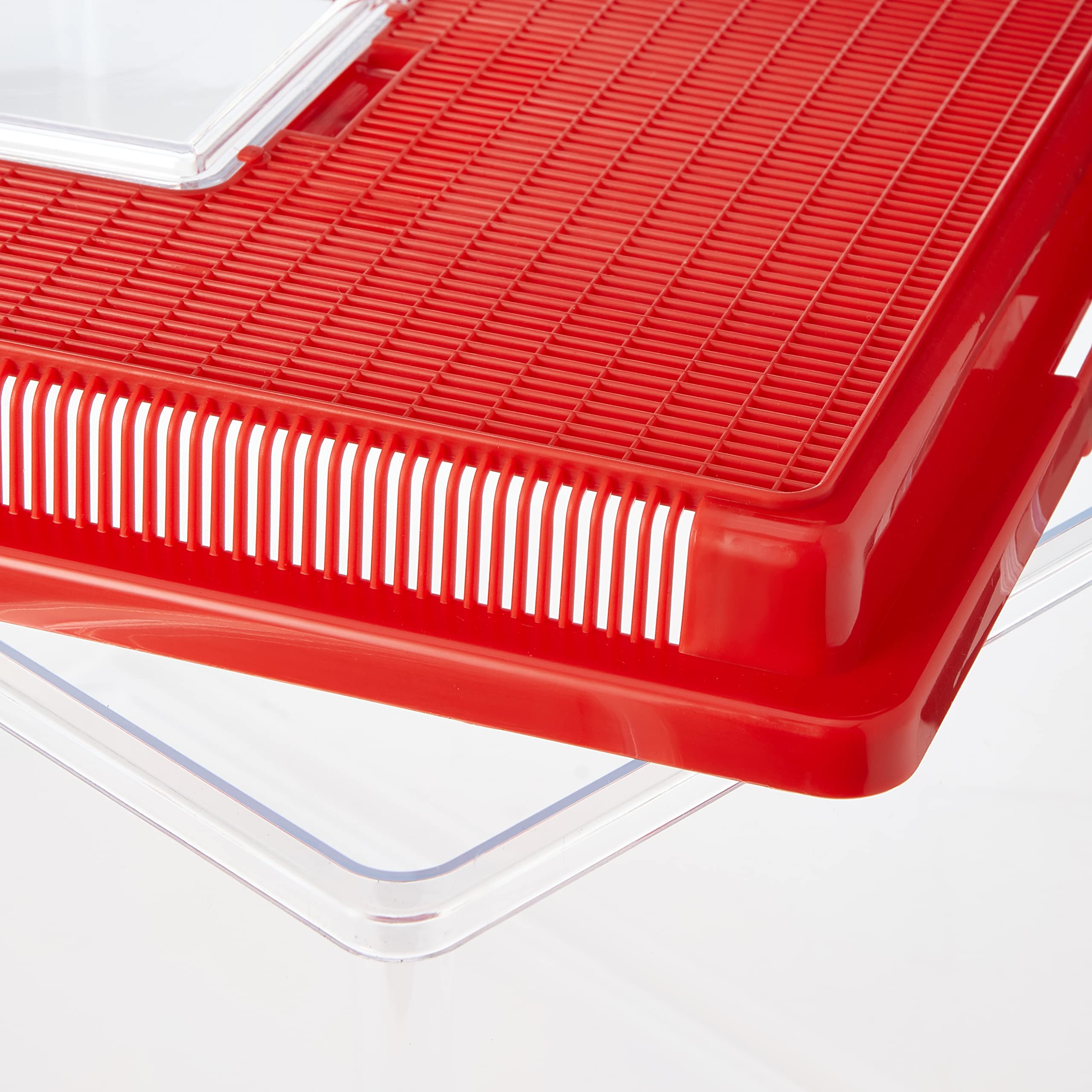Ferplast Geo Extra Large Plastic Breeding Tank - 11L Capacity | Red 3