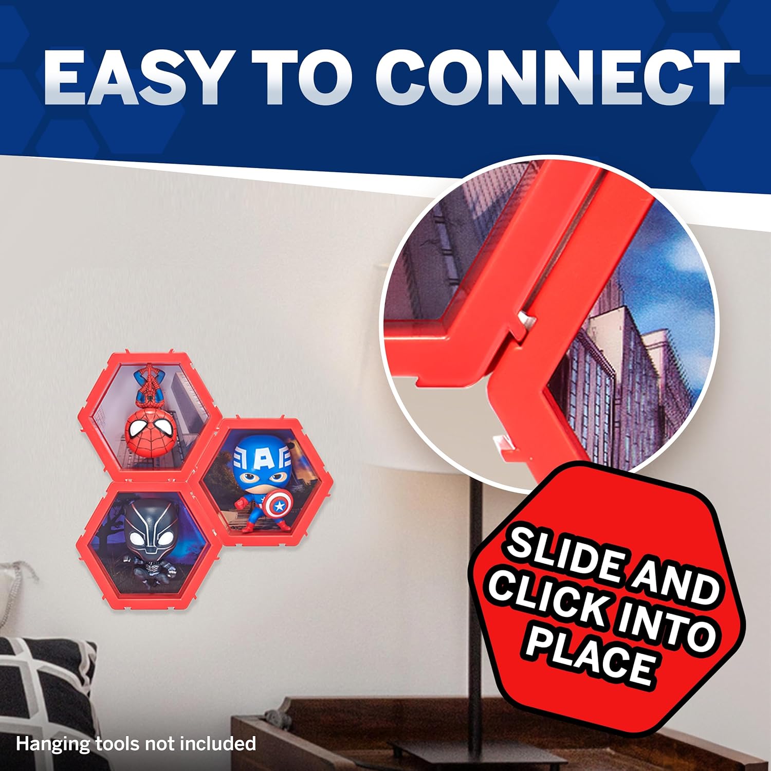 WOW! PODS 4D Marvel Spider-Man - Connectable Collectible Bobblehead Figure