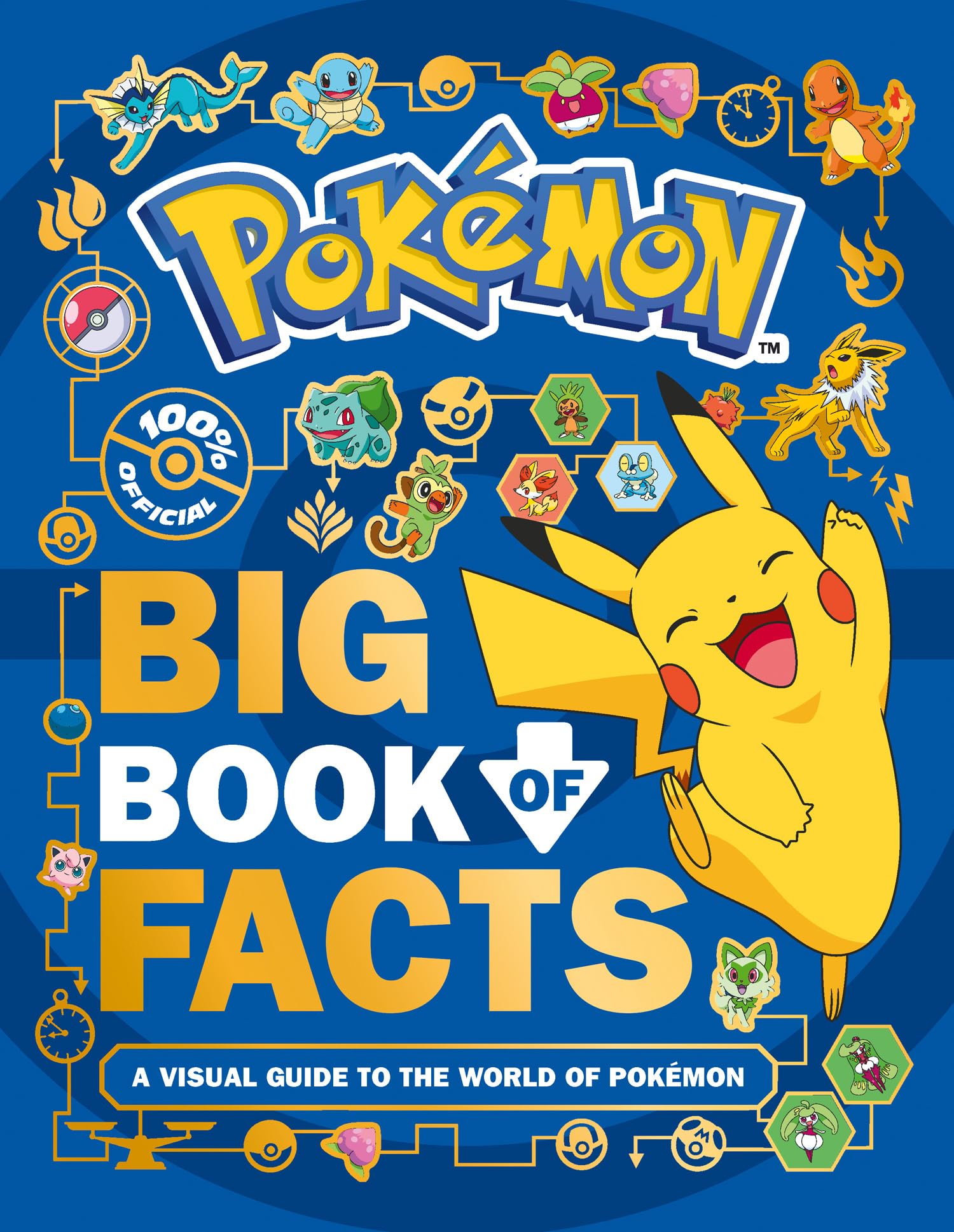 Farshore Pokémon: Big Book of Facts - Visual Guide to World of Pokémon | Hardcover | English